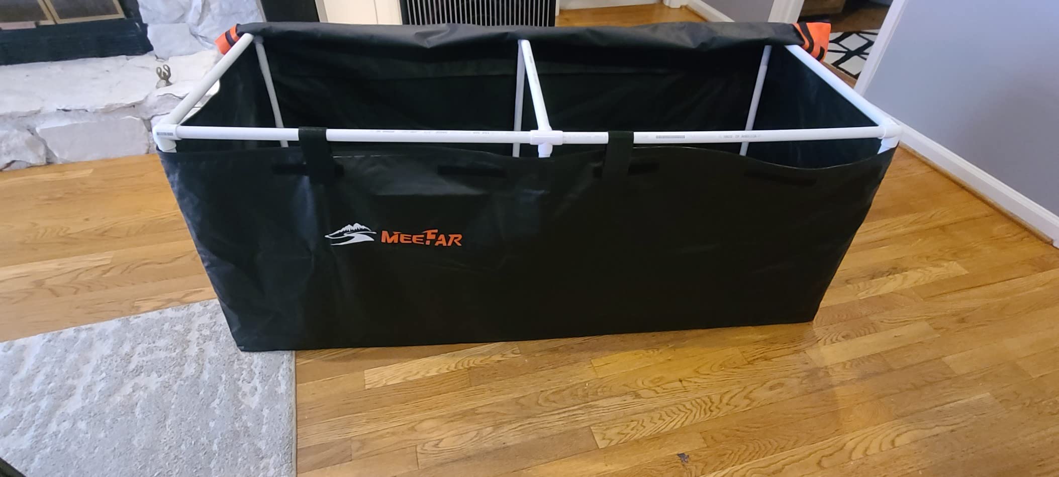 MeeFar Rooftop Cargo Carrier Car Roof Bag 21 Cubic Feet 100% Waterproof Car Top Carrier customer photo 1