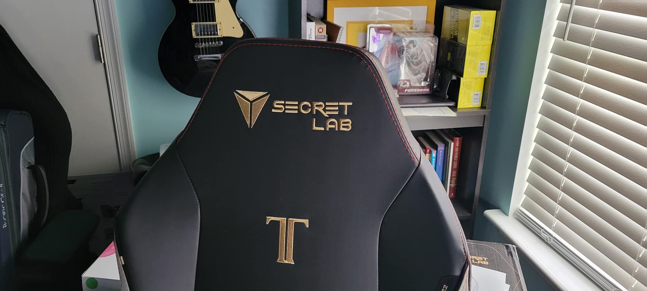 Secretlab Titan Evo Stealth Gaming Chair - Reclining, Ergonomic & Comfortable Computer Chair with 4D Armrests, Magnetic Head Pillow & 4-Way Lumbar Support - Black - Leatherette customer photo 1