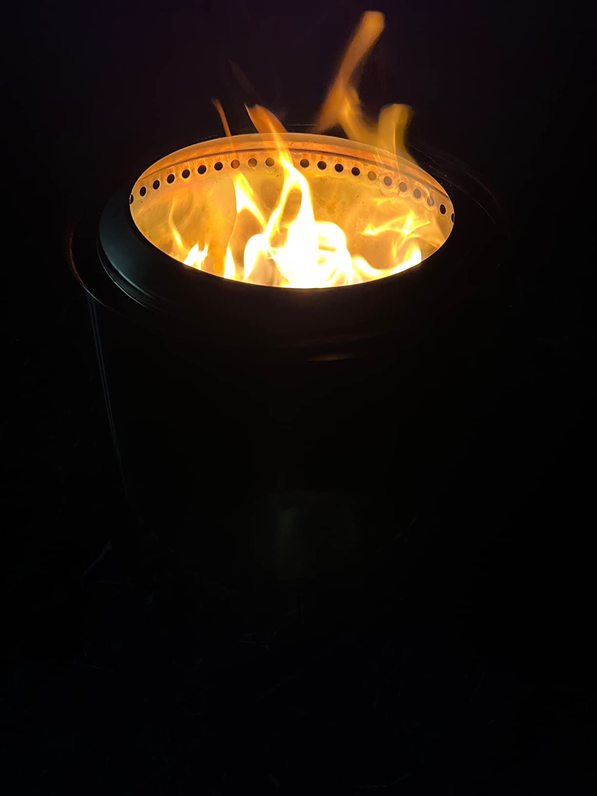 Solo Stove Ranger 2.0 with Stand - 15 Inch Smokeless Portable Fire Pit - Lightweight Outdoor Fireplace with Removable Ash Pan, Stainless Steel, Carry Case Included, Ideal for 2-4 People, 16.5 lbs customer photo 1