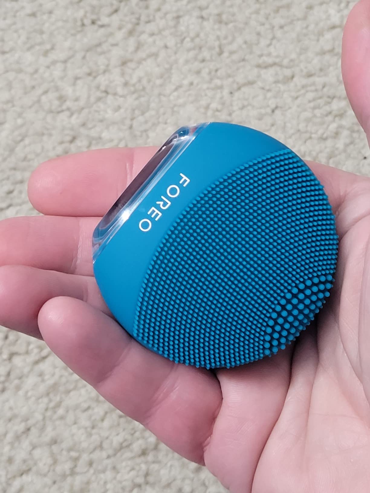 FOREO LUNA 4 go Face Cleansing Brush & Firming Massager - Premium Face Care - Enhances Absorption - Simple Skin Care Tools - For All Skin Types- Pistachio customer photo 2