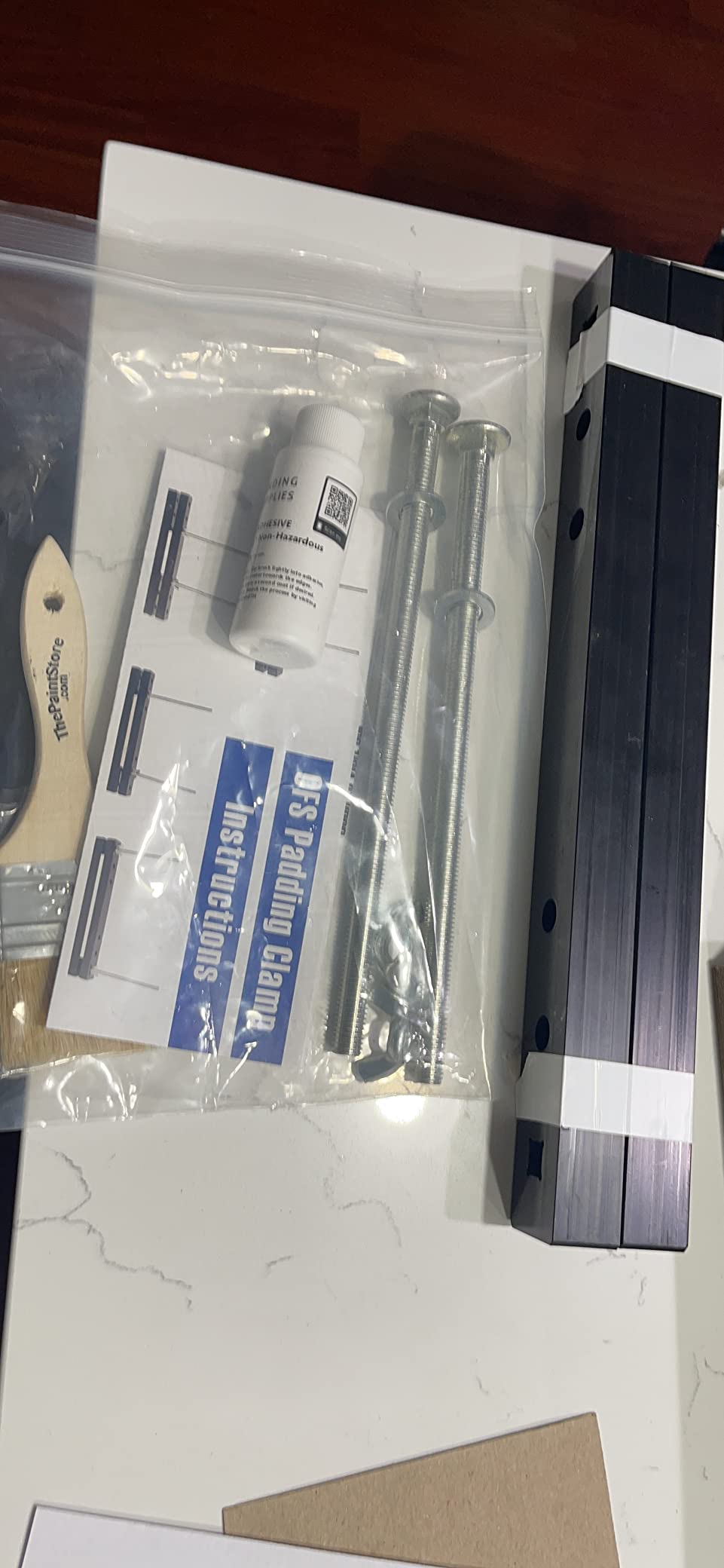CFS Products Padding Clamp - Easy to Use, Small Form Factor Padding Press for Home, School, Office Or DIY Use customer photo 1