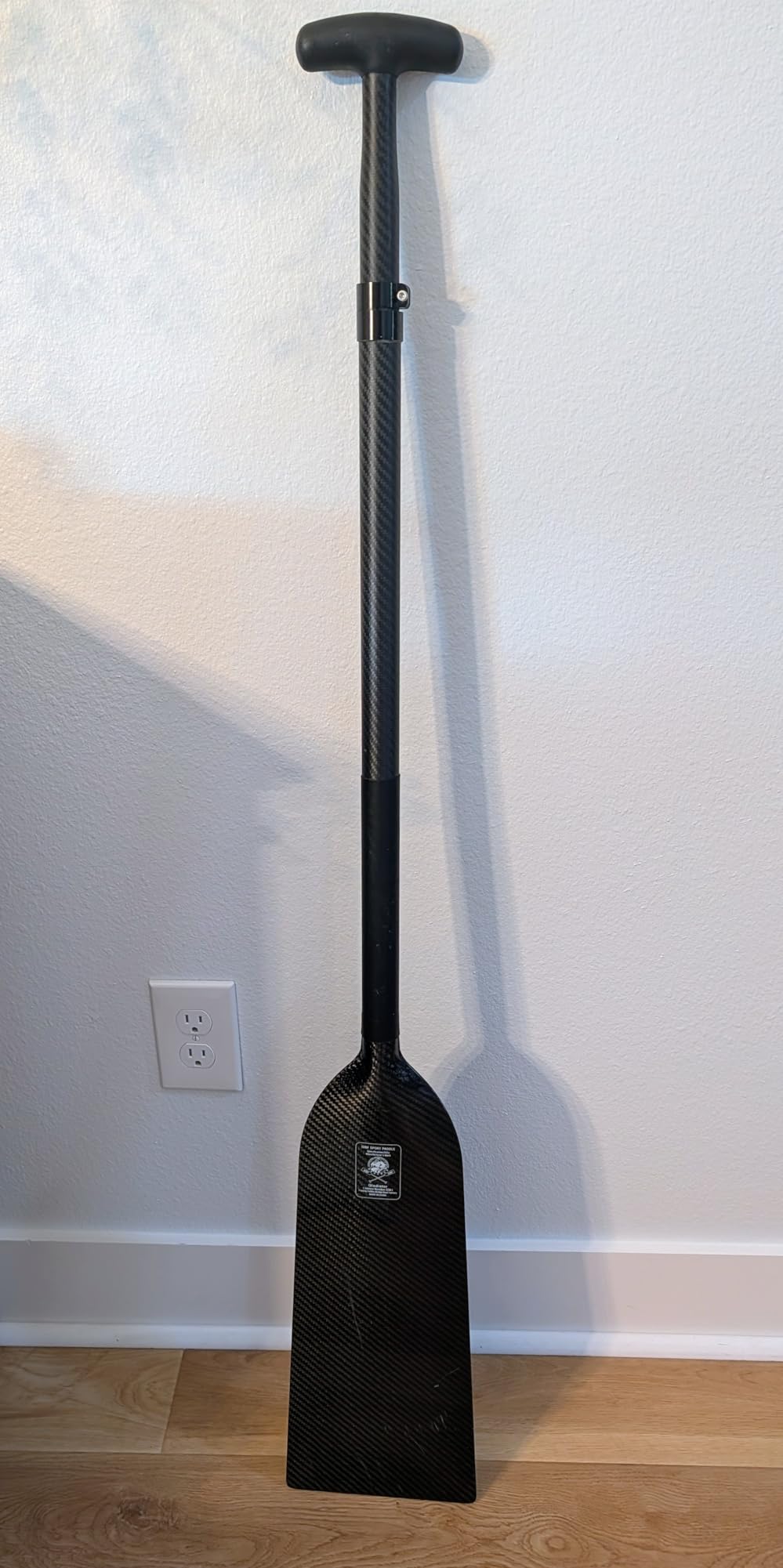 Dragon Boat Paddle Lightweight Full Carbon Fiber with Paddle Bag, 120/122/125CM (47/48/49 Inches), IDBF Approved customer photo 1
