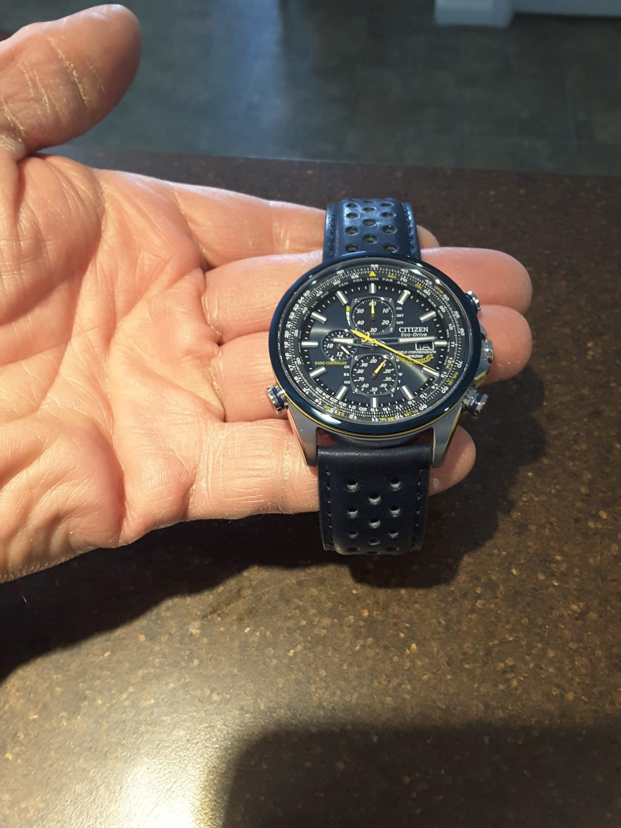 Barton Racing & Rally Horween Leather Straps with Integrated Quick Release Spring Bars - Watch Bands customer photo 2