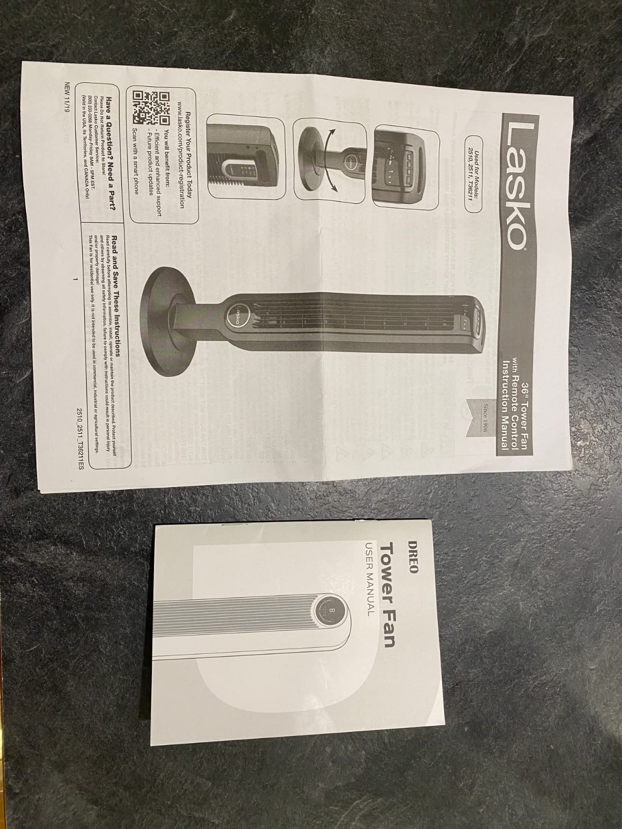 DREO Tower Fan for Bedroom, 2026 Upgraded DC Motor, 28ft/s High Velocity, 20dB Ultra Quiet Standing Fan, 8 Speeds 4 Modes, 90° Oscillating Bladeless Fan for Indoors, Floor Fans with Remote, White customer photo 2