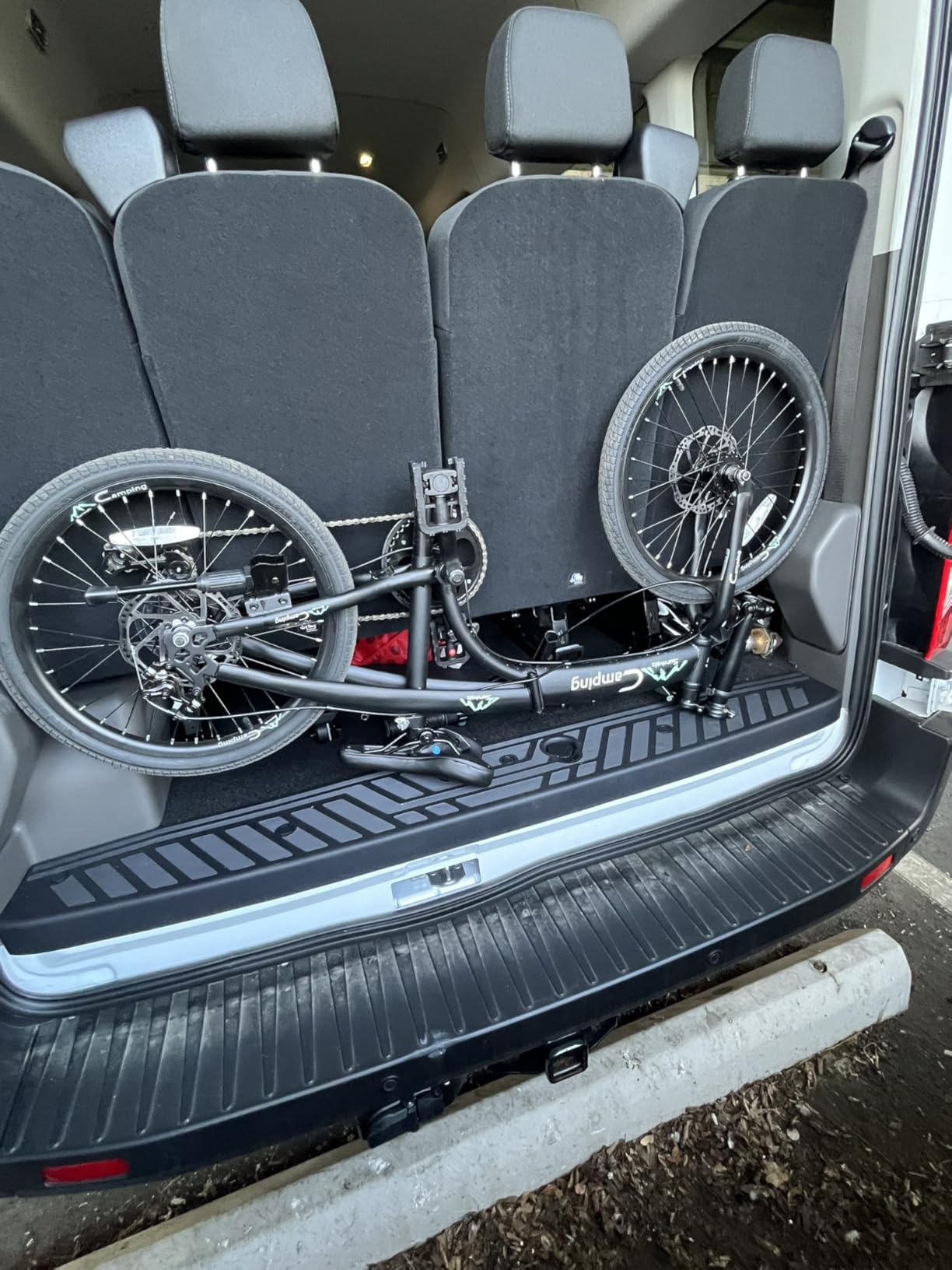 Ktaxon 20 in Folding Bike Adult Bike, 7-Speed Folding Bicycle with 100% Assembled, Double Shock Effect, Powerful Mechanical Dual Disc Brakes customer photo 2