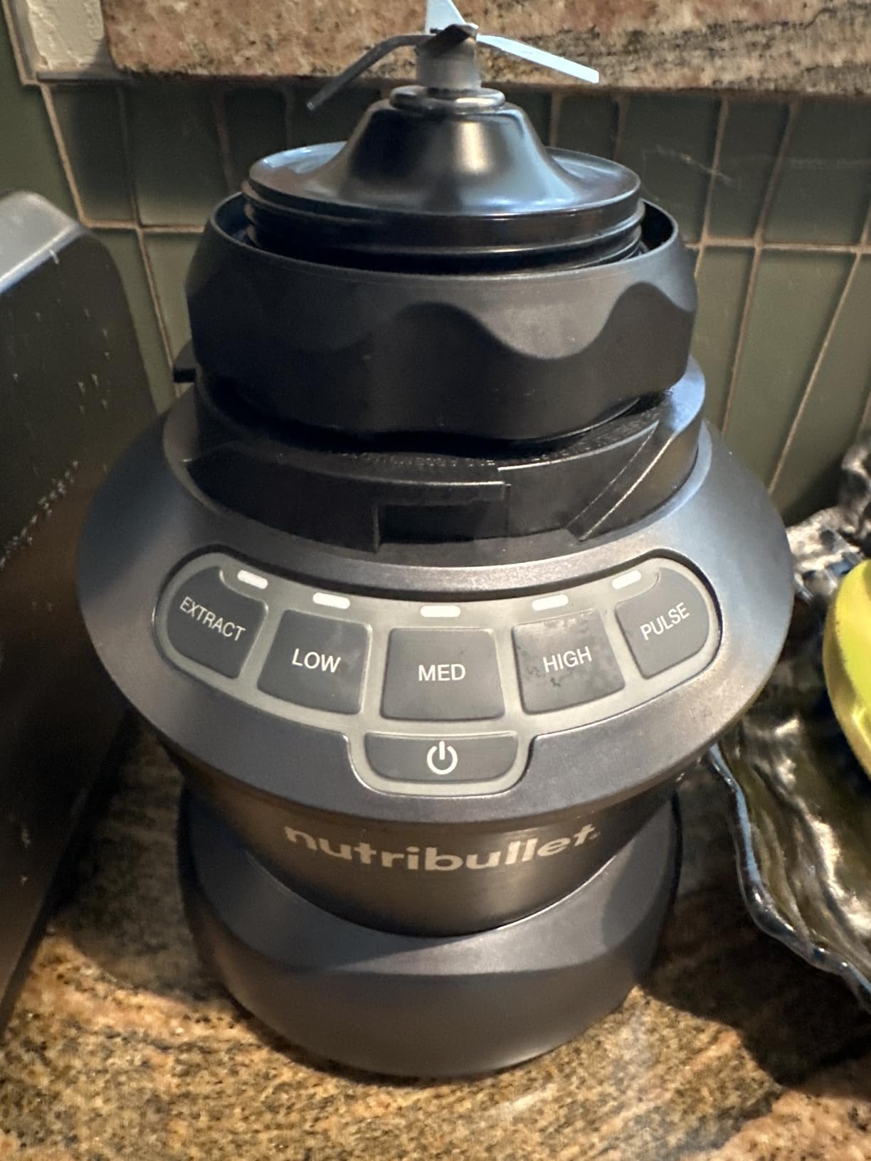 nutribullet Full-Size Blender Combo, Single-Serve & Large Capacity, 1200W, 64oz Pitcher, 32oz Cup, Extractor Blade, 3-Speed, Pulse, Smoothies, Soups, Sauces, Easy Cleaning, Matte Black, NBF50500AK customer photo 1