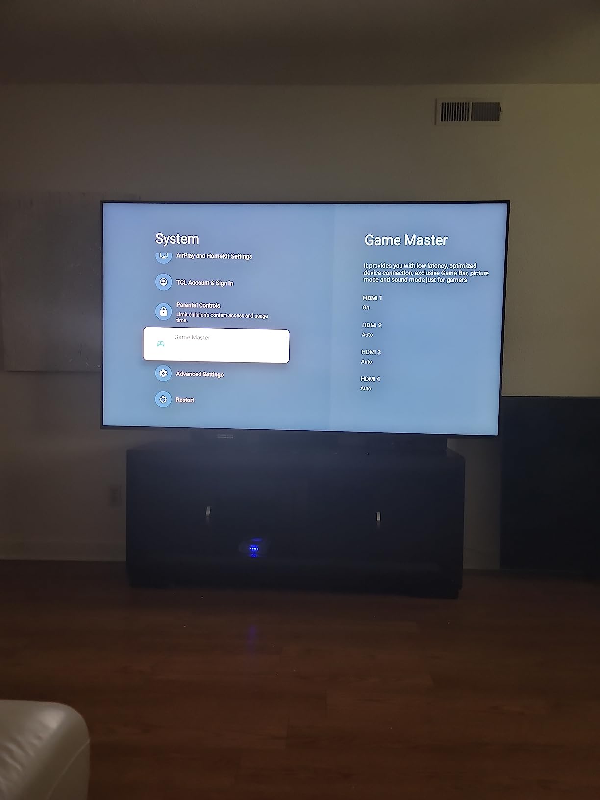 TCL 85-Inch QM8 QLED 4K Smart Mini LED TV with Google TV (85QM850G, 2023 Model) Dolby Vision, Dolby Atmos, HDR Ultra, Game Accelerator up to 240Hz, Voice Remote, Works with Alexa customer photo 1