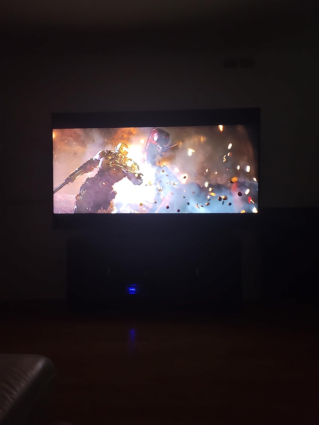 TCL 85-Inch QM8 QLED 4K Smart Mini LED TV with Google TV (85QM850G, 2023 Model) Dolby Vision, Dolby Atmos, HDR Ultra, Game Accelerator up to 240Hz, Voice Remote, Works with Alexa customer photo 2