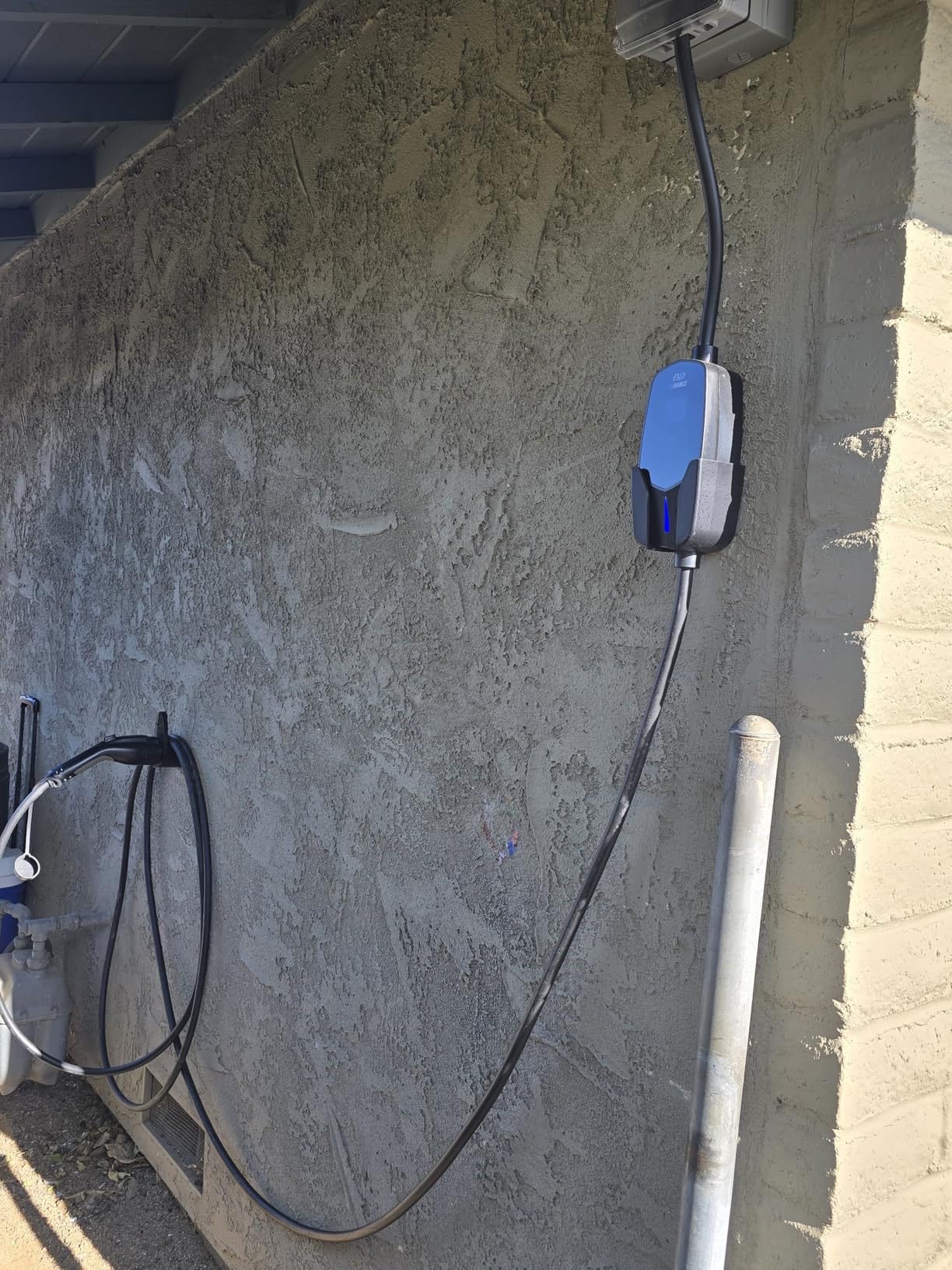 EVDANCE Level 2 EV Charger (32Amp, 240V, NEMA 14-50P), 7.68kW Fast Portable & Home Electric Car Charger with 25ft Cable, Adjustable Current/Delay Chargin for J1772 EVs customer photo 1