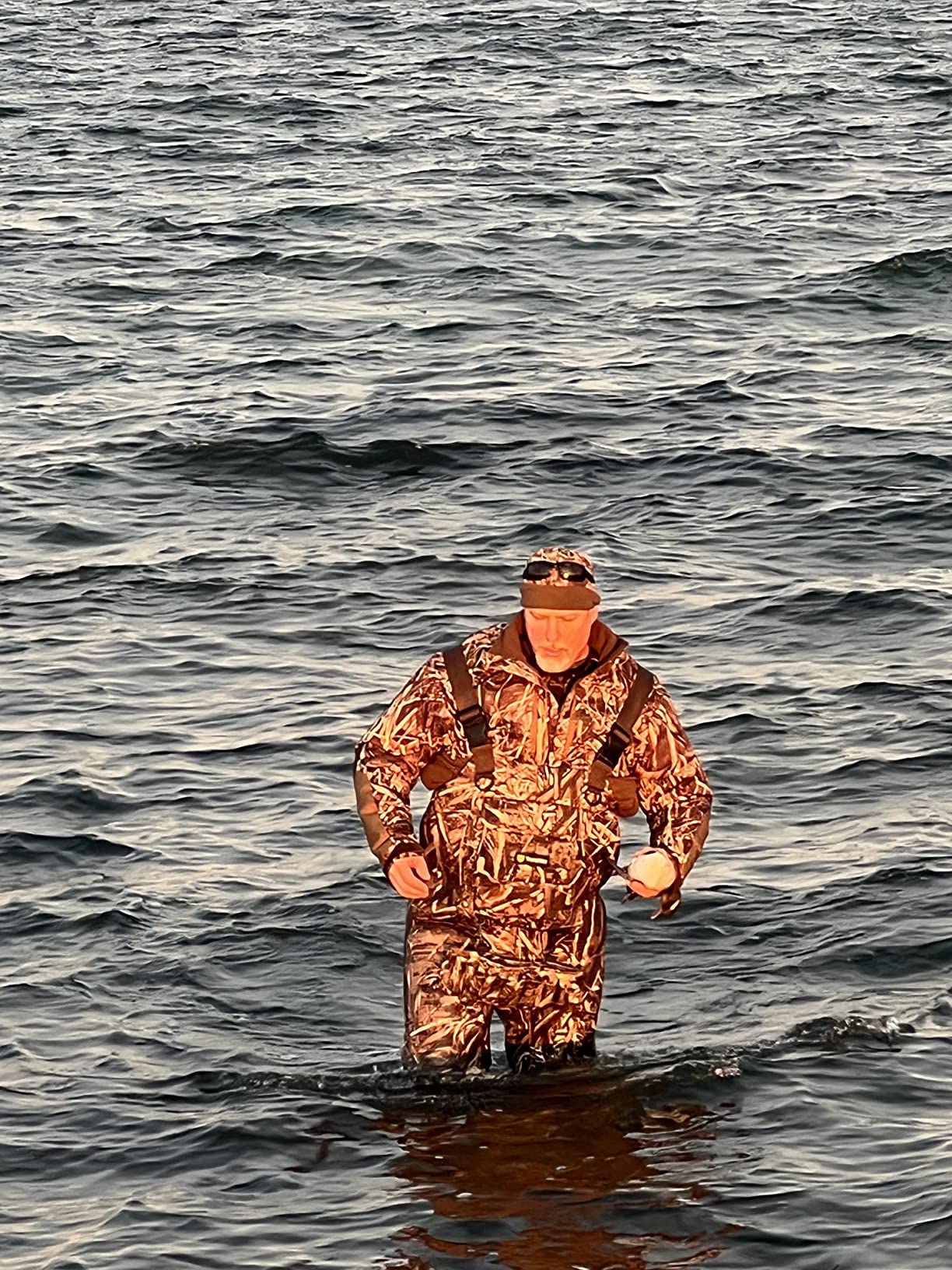 TIDEWE Hunting Wader with 1400&1600G Insulation Rubber Boot, 5mm Neoprene Waterproof Chest Wader for Fishing, Hunting customer photo 2