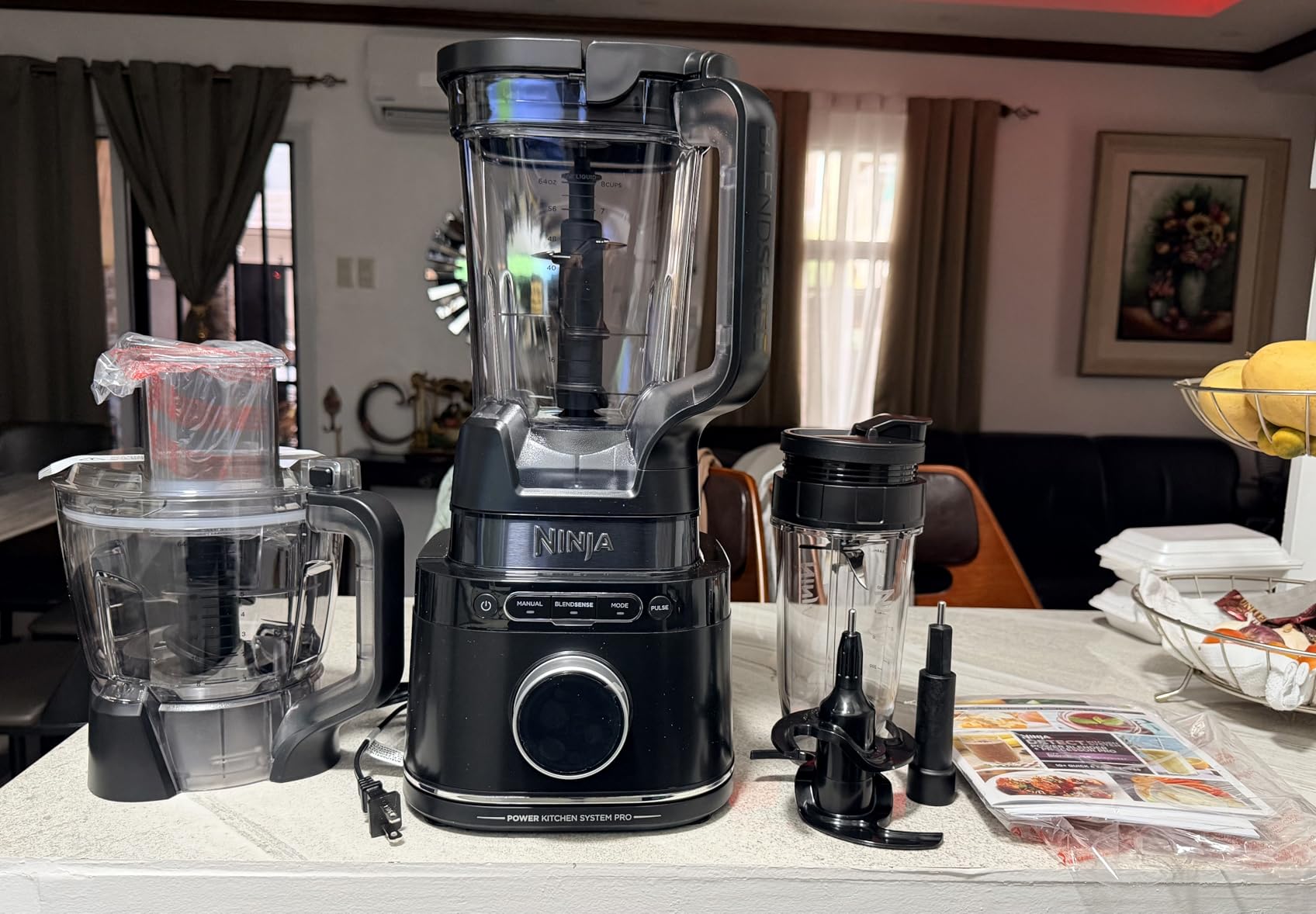 Ninja Kitchen System with BlendSense Technology TB401, 1800-Peak-Watt, 8-Cup Bowl & 24-oz. To-Go Cup, Black customer photo 1