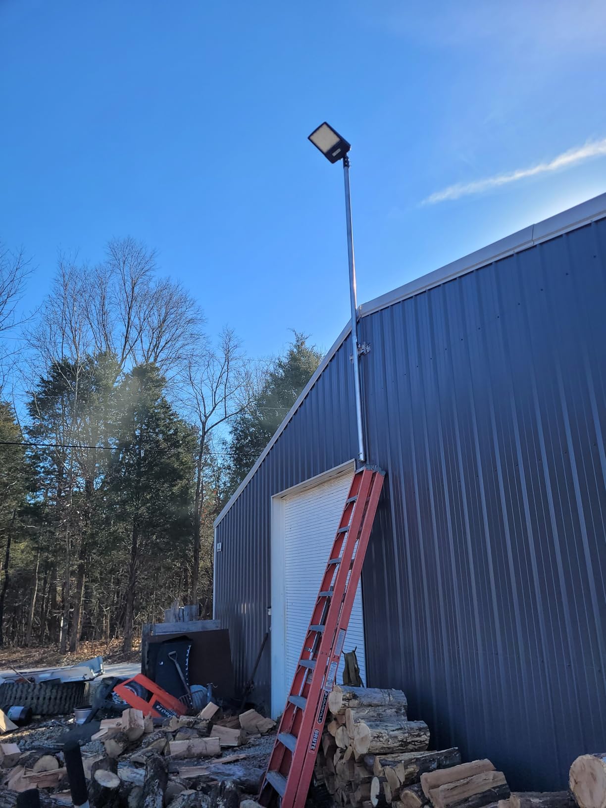HYPERLITE LED Parking Lot Light - 300W 45,000lm UL Listed Led Parking Lot Lights Outdoor with Photocell - 5000K Slip Fitter Mount LED Pole Light for Street Barn Yard Driveway Stadium Roadway, 100-277V customer photo 1