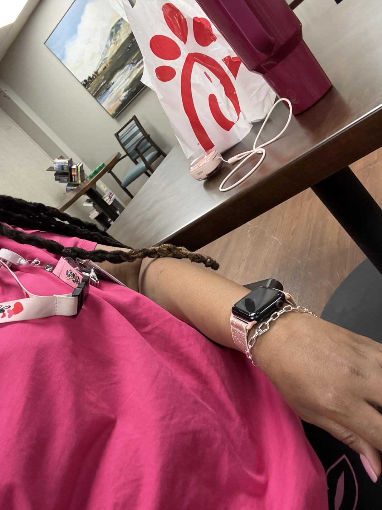 PANDORA ME Link Chain Bracelet - Bracelet for Women - Compatible with ME Charms - Features 2 Connectors - Gift for Her - Sterling Silver - With Gift Box customer photo 1