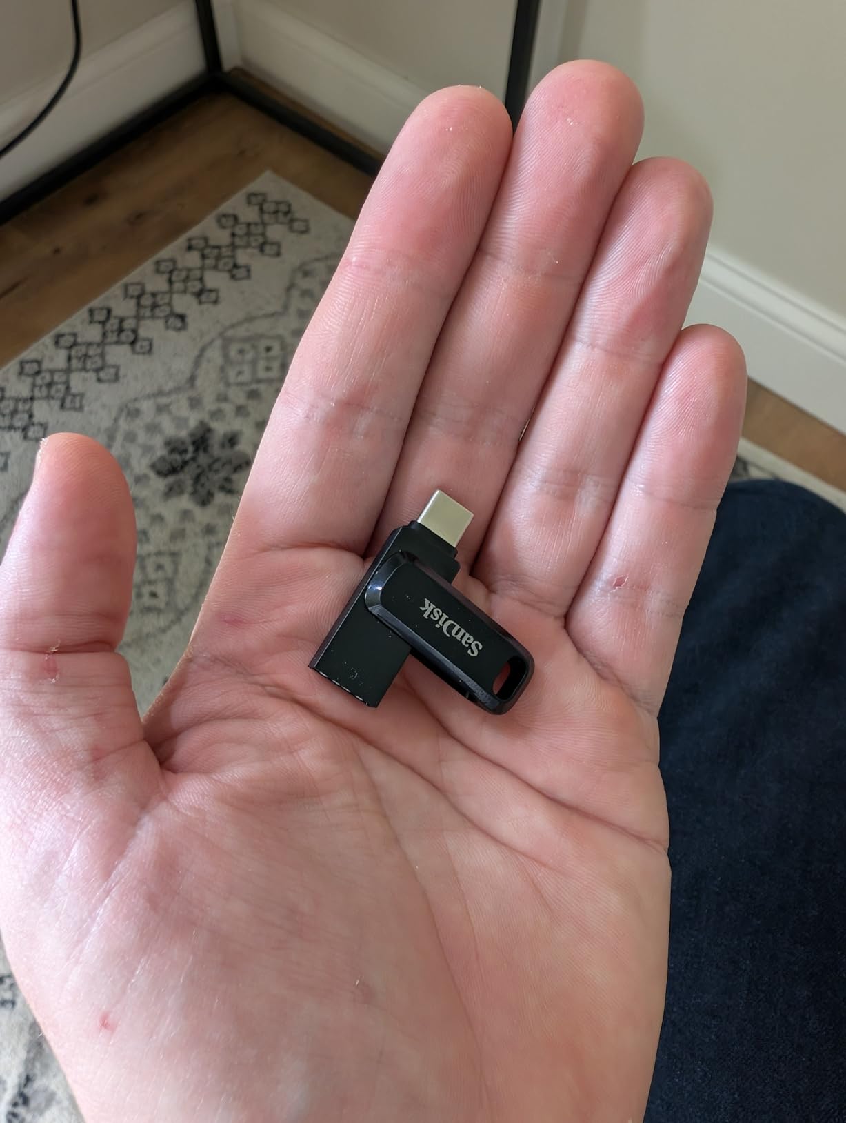 SANDISK 128GB Ultra Dual Drive Go USB Type-C Flash Drive, Black - SDDDC3-128G-GAM46 customer photo 1