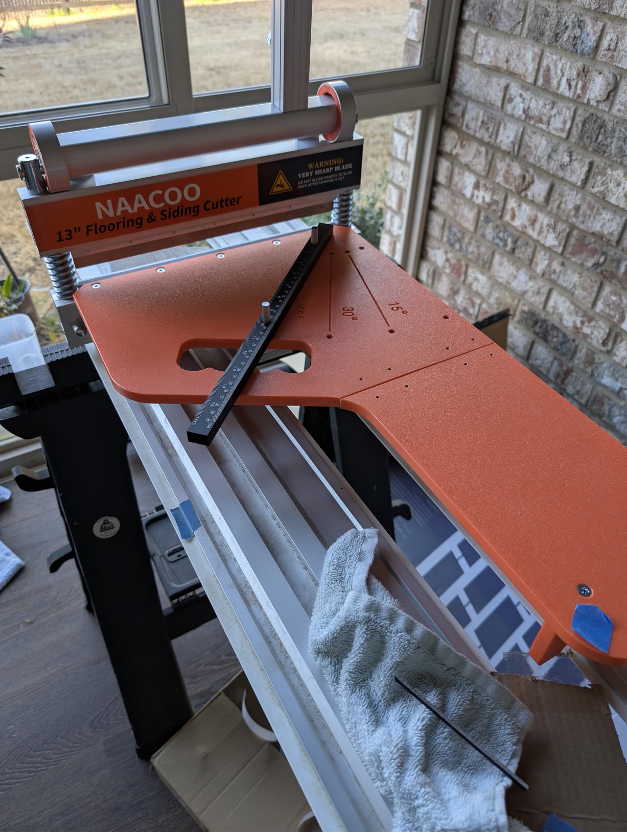 NAACOO Laminate/Vinyl Floor Cutter, 13