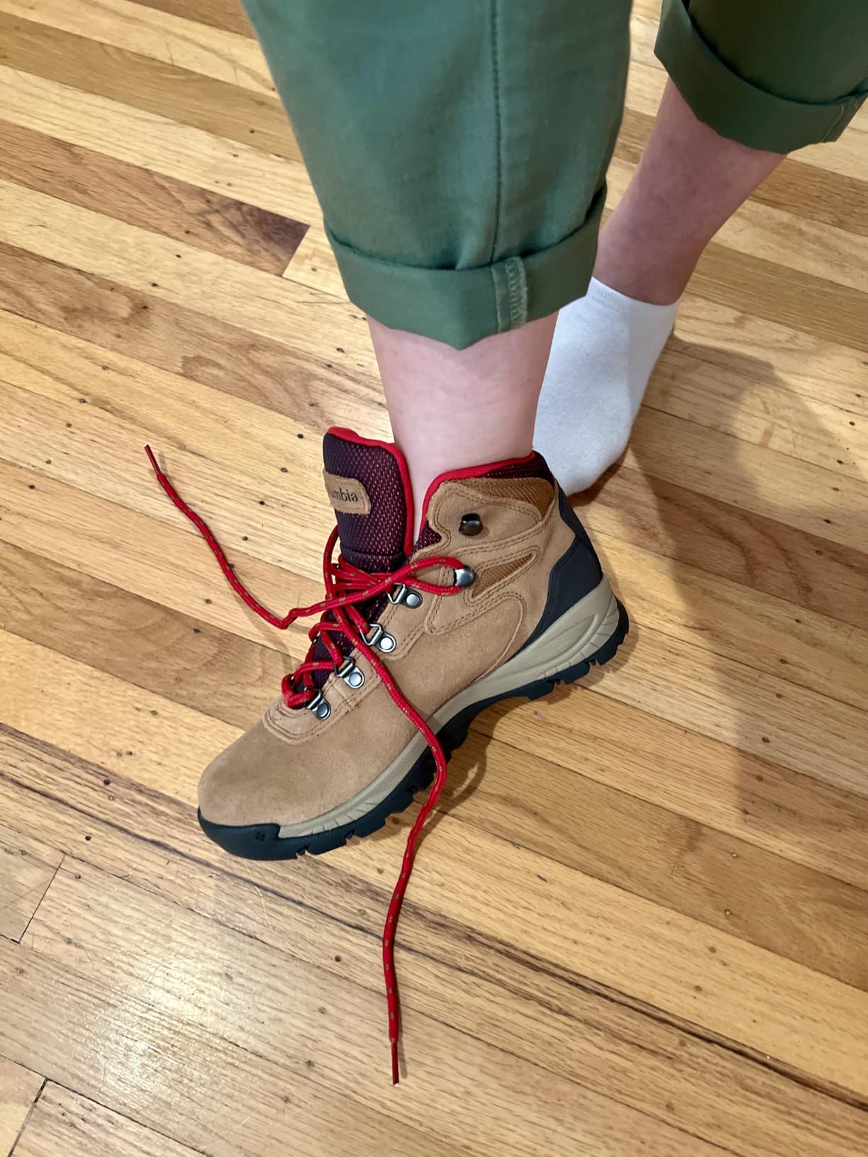 Columbia Women's Newton Ridge Plus Waterproof Amped Hiking Boot customer photo 2