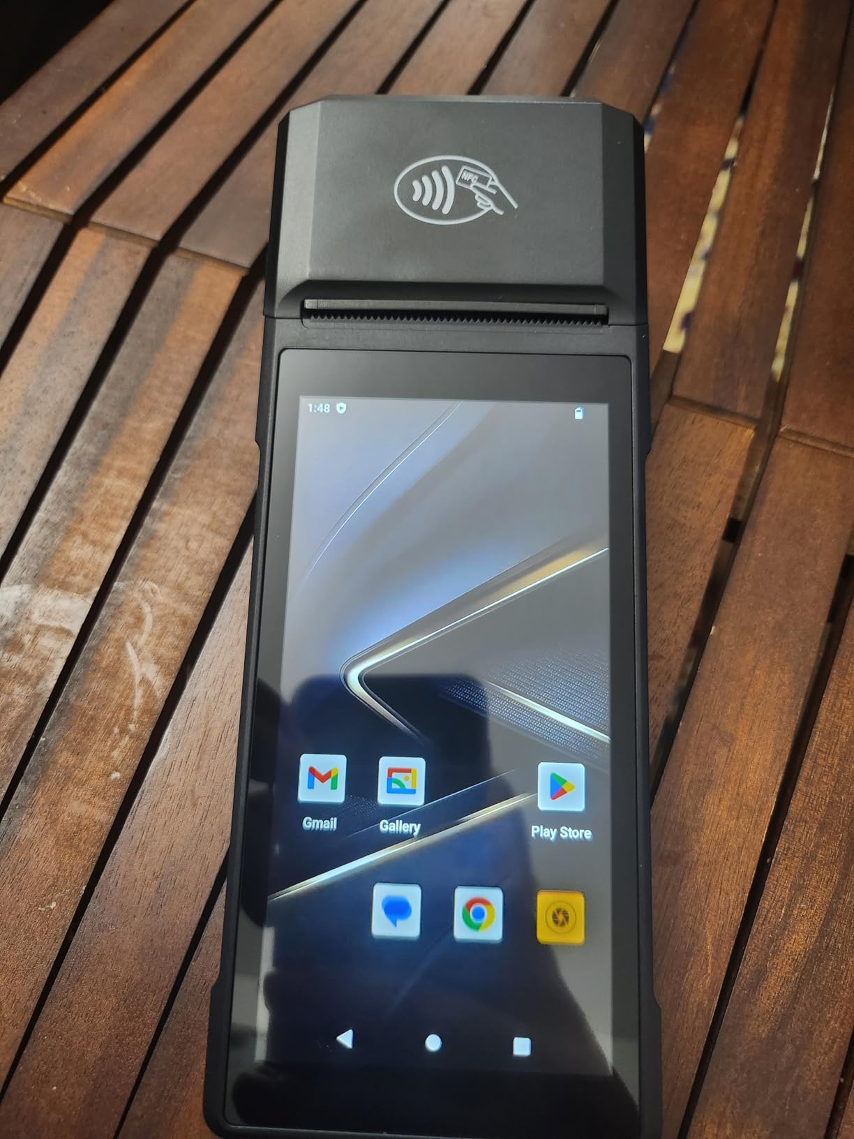POS PDA H10 Receipt Printer Android 13 and 58mm High Speed Thermal Printer 5.5' Touch Screen. Handheld Mobil Point of Sale Tablet. Scan 1D/2D/QR barcodes. Support 4G. 3GB Ram+32GB ROM customer photo 1