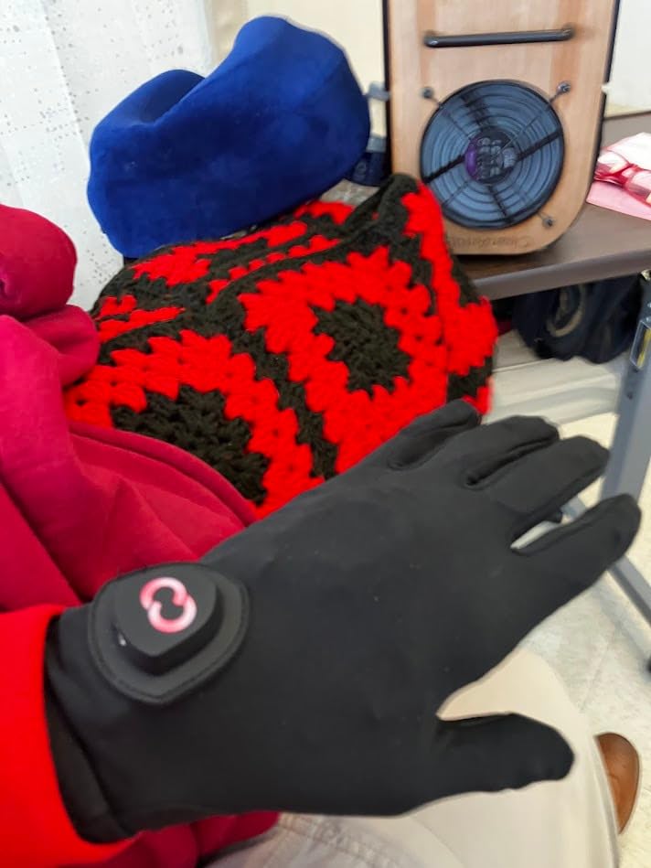 Copper Compression CopperVibe Vibration & Heat Gloves - Heated Hand Massage customer photo 2