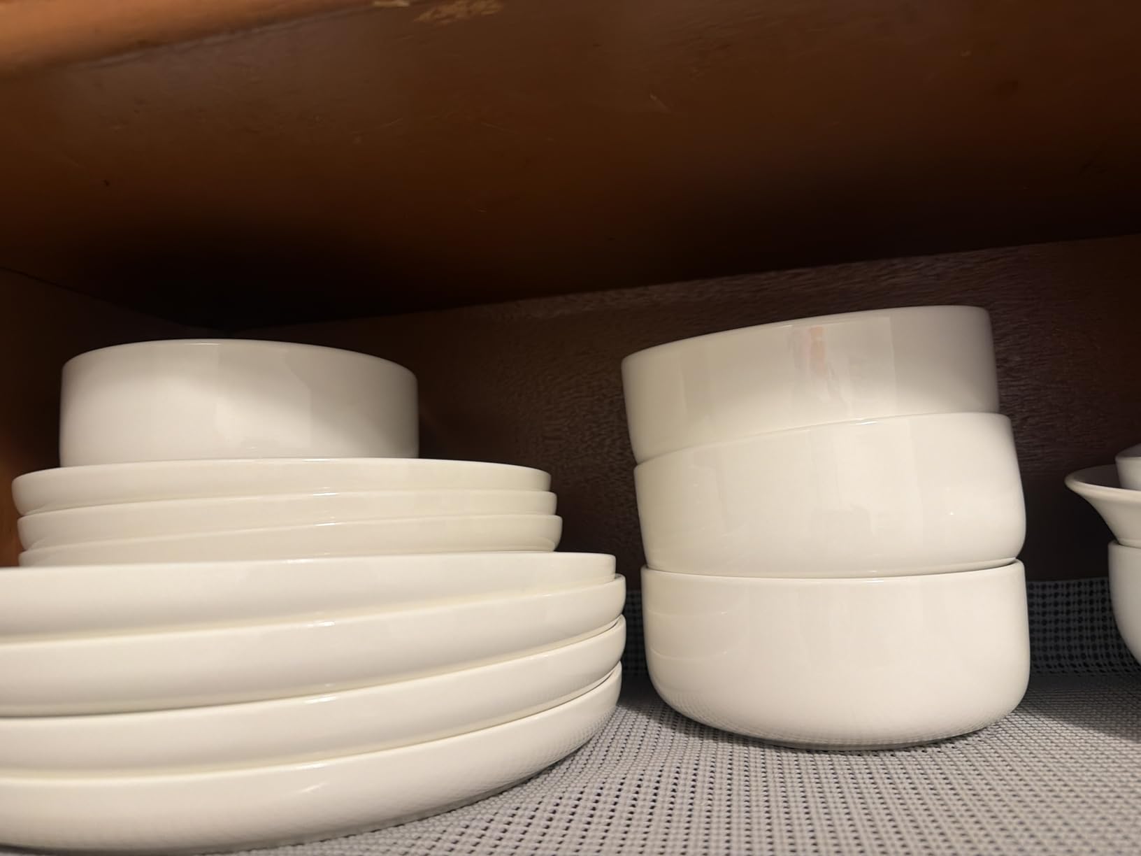 MALACASA LUNA Marble Porcelain Dinnerware Set, Service for 4, 12-Piece, Marble Grey customer photo 1