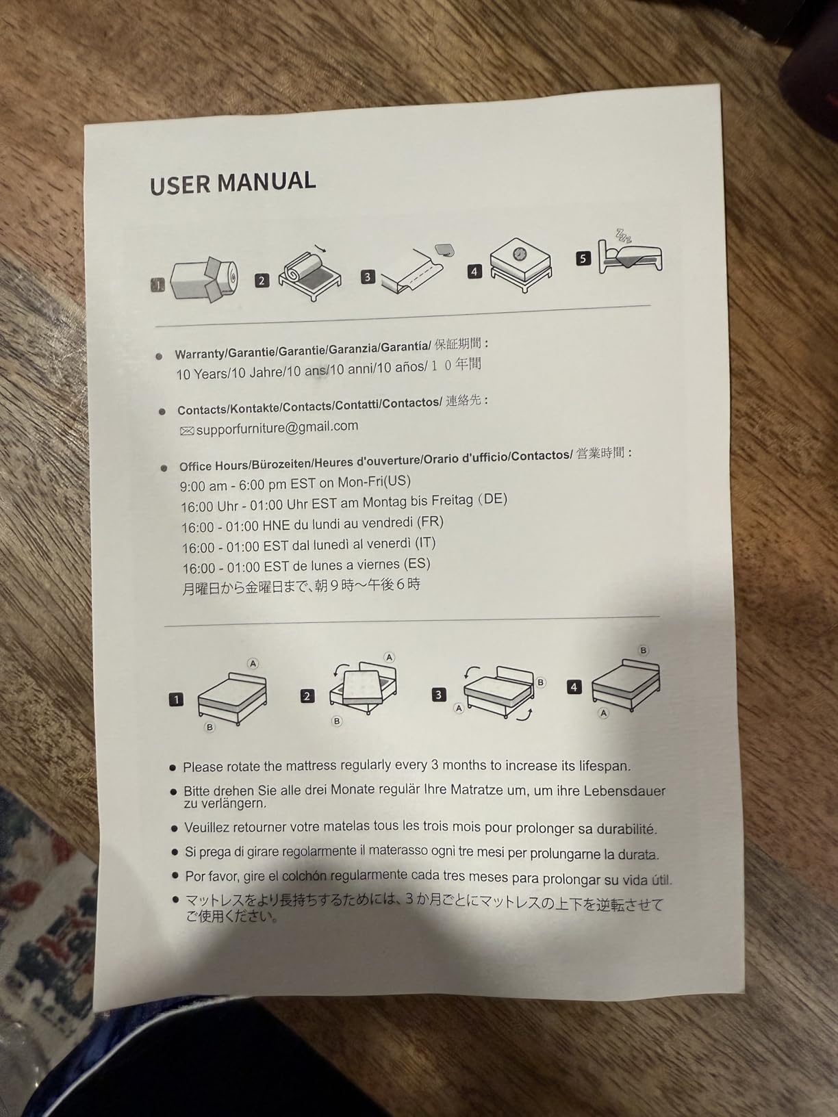 Novilla Queen Mattress, 12 Inch Hybrid Mattress Queen with Comfort Foam, Innerspring Pillow Top Mattresses in a Box, Pressure & Pain Relief, Soft Feel but Supportive customer photo 2