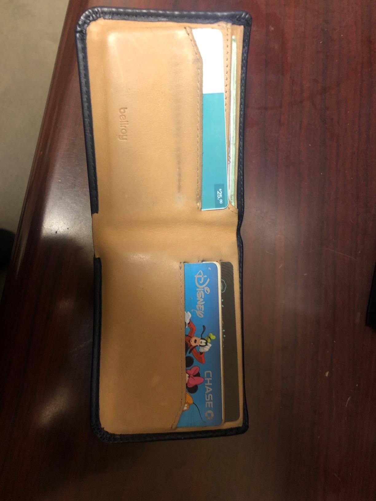 Bellroy Hide & Seek Wallet (Slim Leather Bifold Design, RFID Protected, Holds 5-12 Cards, Coin Pouch, Flat Note Section, Hidden Pocket) customer photo 1