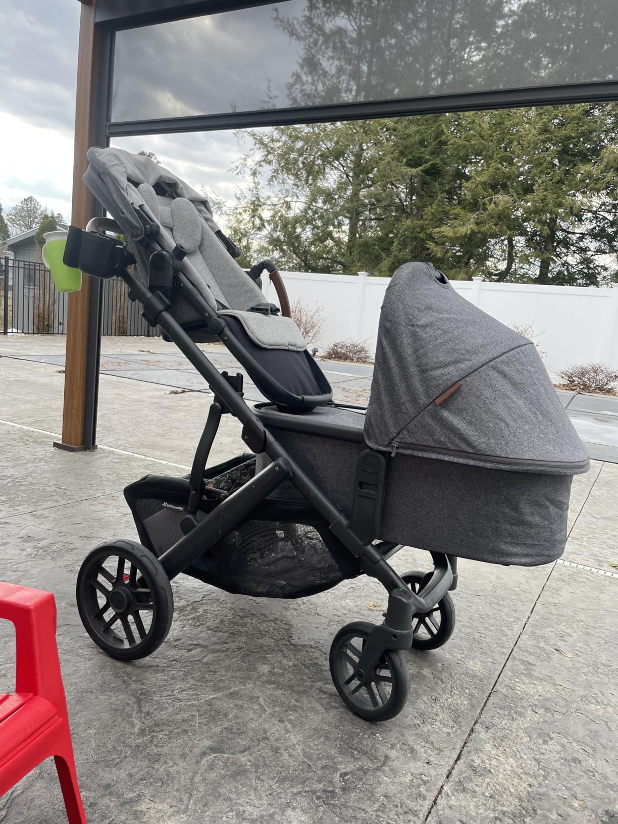 UPPAbaby Lower Adapter for Vista, Vista V2, Vista V3 Strollers / Compatible with RumbleSeat V2+, Bassinet, Aria, Mesa V2, and Mesa Max Infant Car Seats / Quick + Secure Attachment / 1 Set customer photo 1