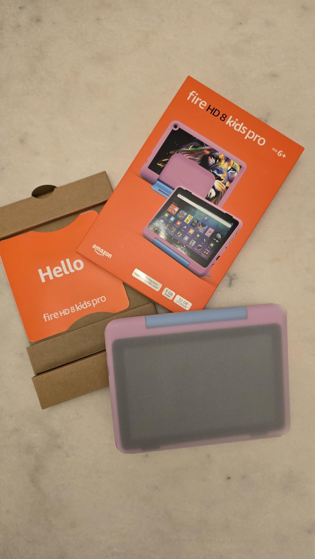 Amazon Fire HD 8 Kids Pro tablet (newest model), ages 6-12, 8