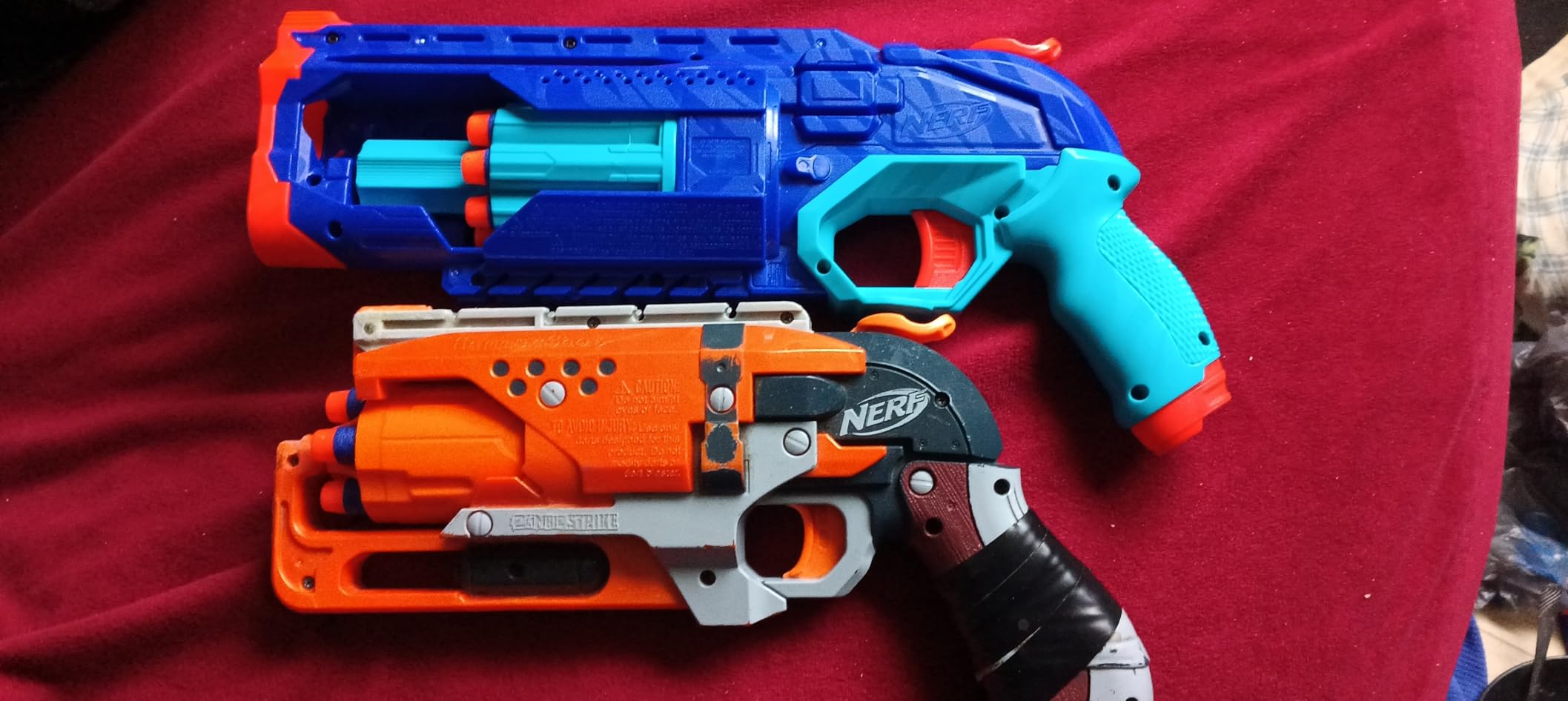 Nerf Elite 2.0 Trailblazer RD-8 Blaster, Wild Edition Color Design, 8-Dart Rotating Drum, Hammer Action, 16 Elite Darts, Tactical Rail customer photo 1