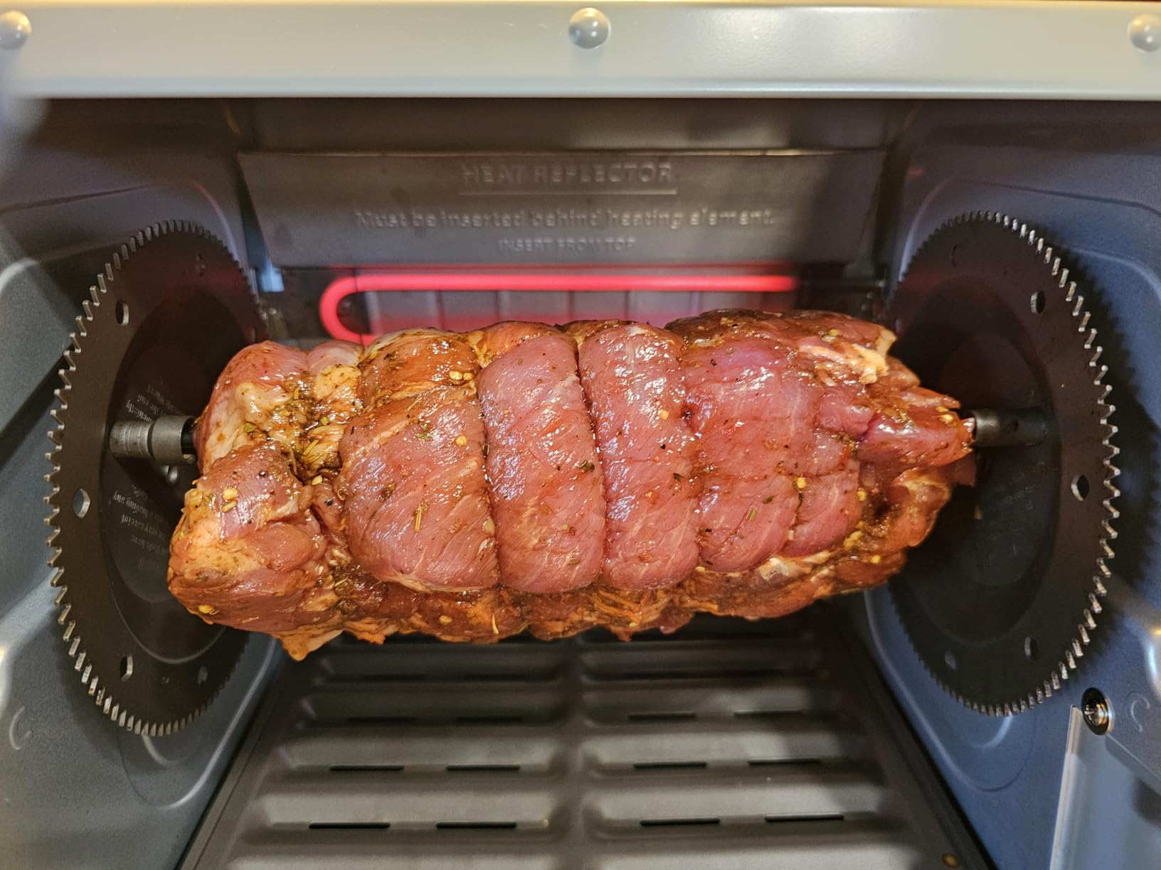 6000 Platinum Series Rotisserie Oven, Digital Display, 12-Pound Capacity, Auto Shutoff, Includes Rotisserie Spit, Multi-Purpose Basket, 3 Cooking Functions: Rotisserie, Sear and No Heat Rotation customer photo 1