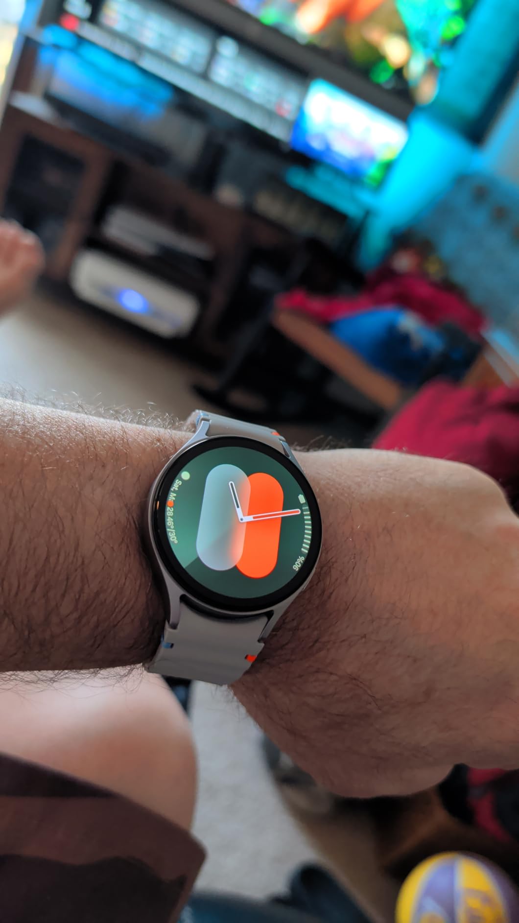 Samsung Galaxy Watch 7 44mm Bluetooth AI Smartwatch w/Energy Score, Wellness Tips, Heart Rate Tracking, Sleep Monitor, Fitness Tracker, 2024, Green [US Version, 1Yr Manufacturer Warranty] customer photo 1