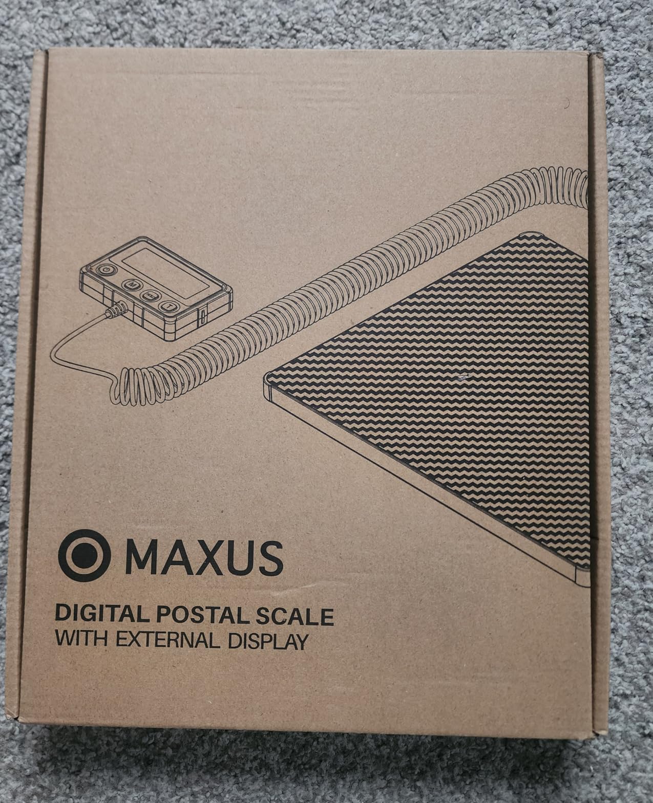 MAXUS Shipping Scale 440LB/10g Accuracy, Postal Scale for Packages with Hold and Tare Funtion, Digital Postage Scale for Luggage Warehouse Market & Home Use customer photo 2