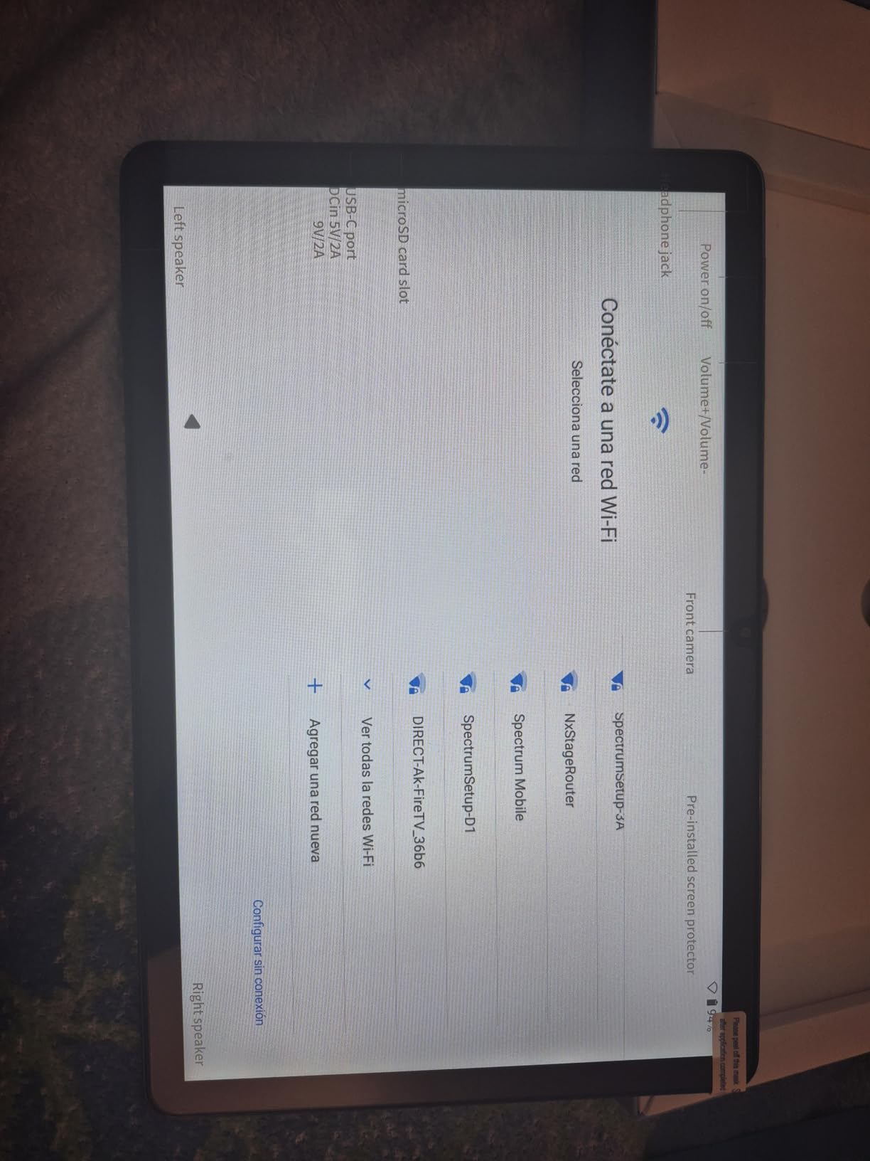 WXUNJA Android 16 Tablet, 11 Inch, Octa Core Processor, 28GB RAM 128GB ROM 1TB Expand, Widevine L1, Blue customer photo 2