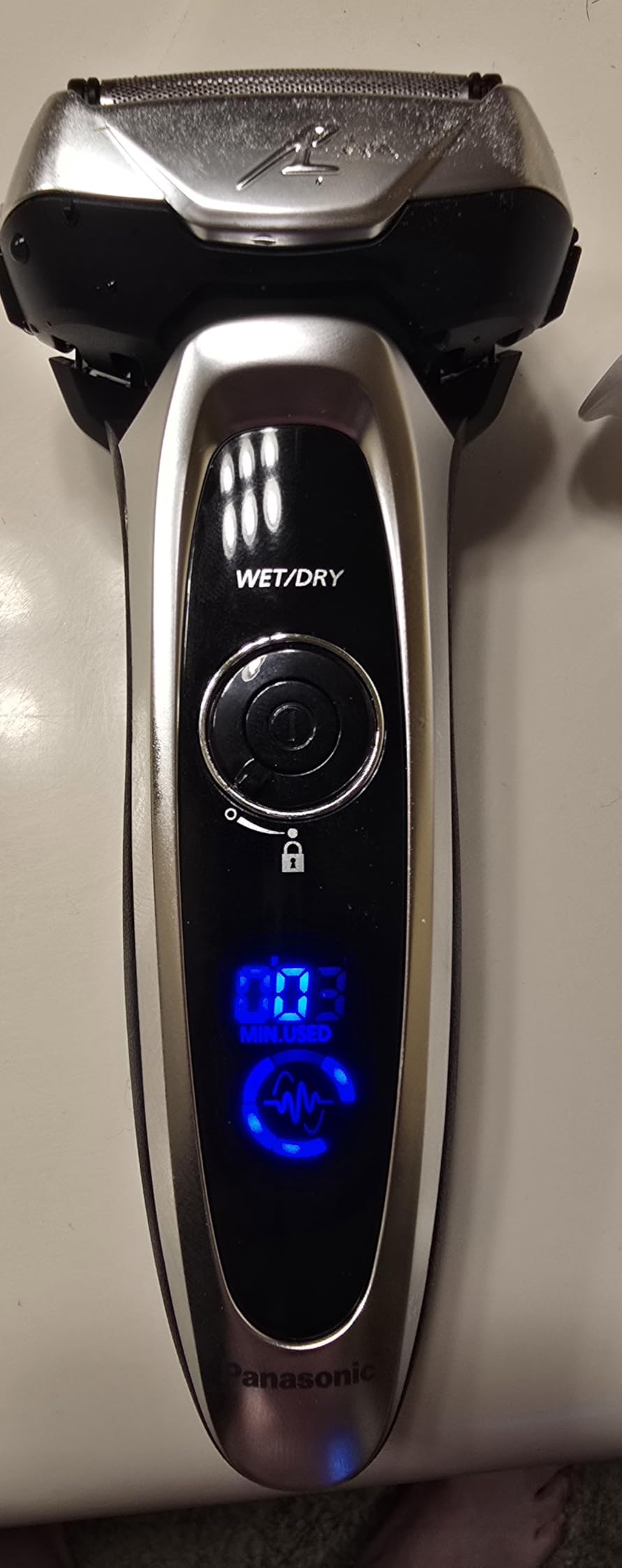 Panasonic ARC5 Palm-Sized Foil Shaver, Handheld Luxury Compact Travel Shaver with 5-Blade Cutting System and USB-C Charging, Wet/Dry Electric Razor for Daily Shaving Routine - ES-PV3A-K customer photo 1
