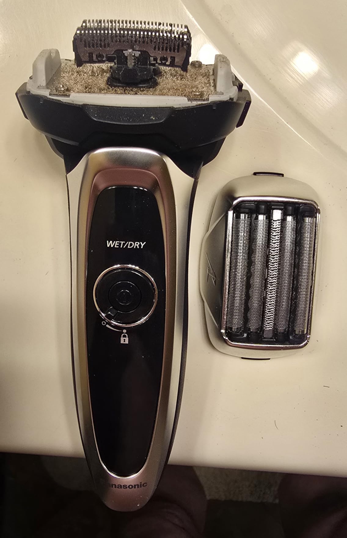 Panasonic ARC5 Palm-Sized Foil Shaver, Handheld Luxury Compact Travel Shaver with 5-Blade Cutting System and USB-C Charging, Wet/Dry Electric Razor for Daily Shaving Routine - ES-PV3A-K customer photo 2