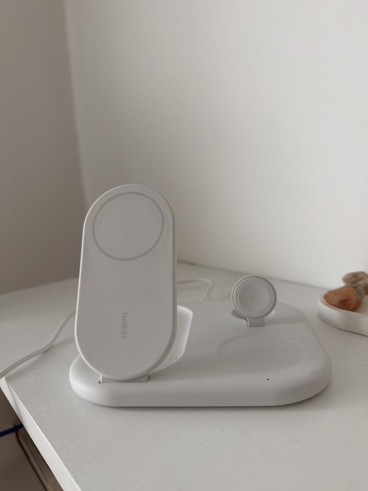 Belkin 3-in-1 MagSafe-Compatible Foldable Magnetic Qi2 Certified Wireless Charging Station customer photo 1