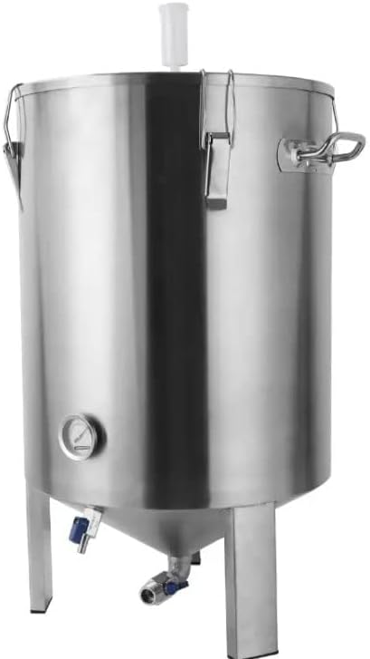 30 Liter 6 Gallon Conical Fermenter with Bottle Filler and Mash Paddle, 304 Stainless Steel Fermentation Tank for Homebrew Carboy. Wine Beer Kombucha Wine Making; Home Brewing Equipment customer photo 2