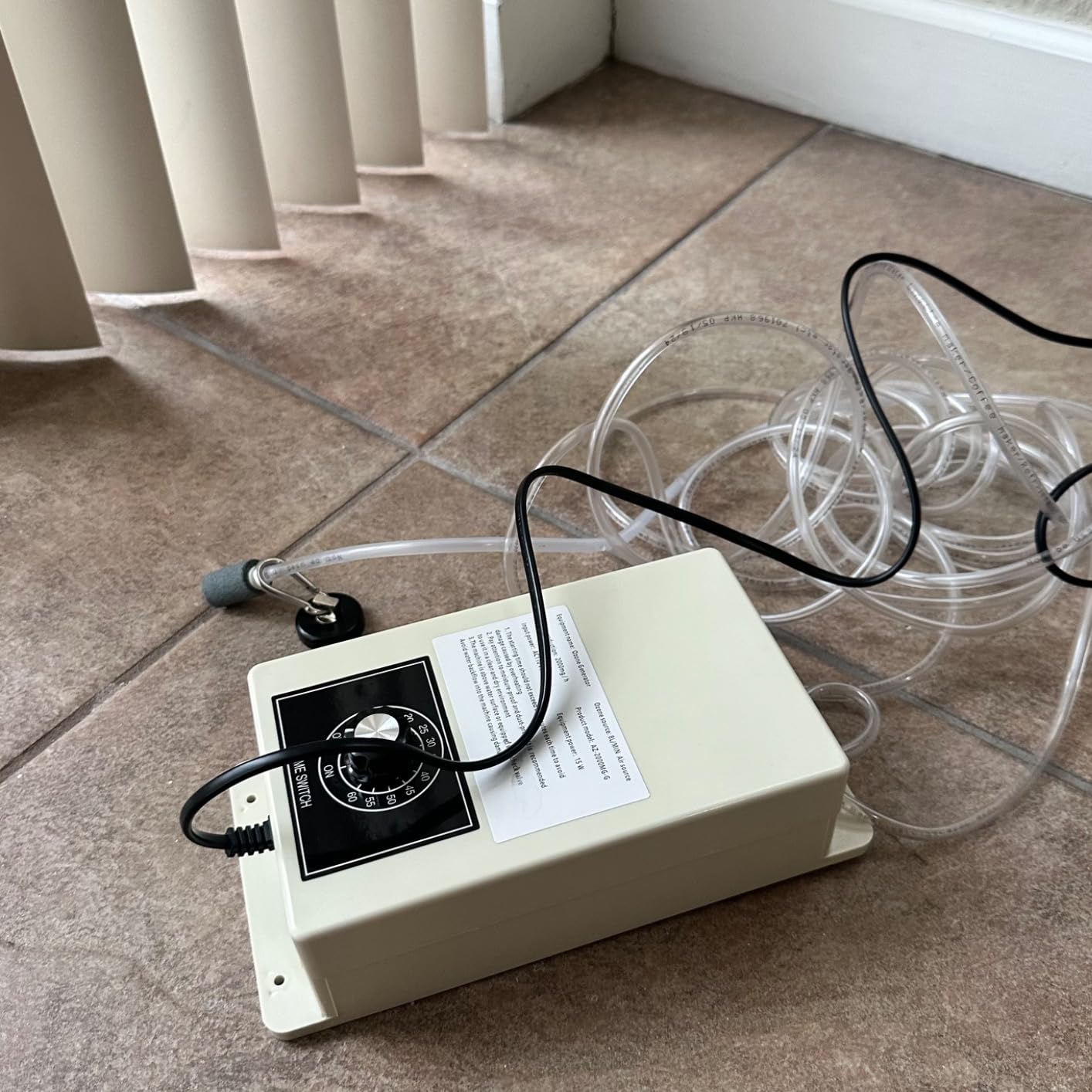 2000mg/H Ozone Generator with Timer, Ozone Generator Water Keep Cold Plunge Clean, Cold Plunge Filter, Ozone Bubbler for Produce, Ozone Generator for Cold Plunge, Ice Bath, Hot Tub, Spa customer photo 1