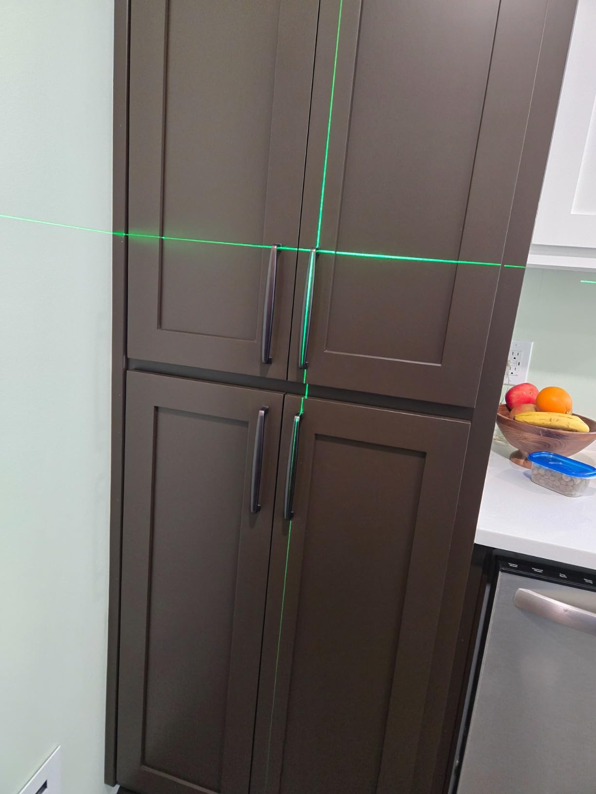 PREXISO Laser Level with Tripod & 2 Plumb Dots - 100 Ft Green Point Laser Level Self Leveling - Plumb Spot Alignment Cross Laser Line Tool for Construction, Ceiling, Floor Tile with Magnetic Base customer photo 1
