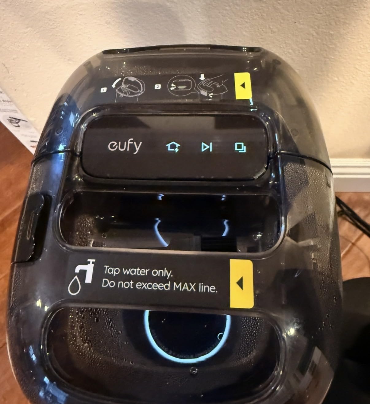 eufy S1 with All-in-One Station, HydroJet System with Roller Mop, Robot Vacuum and Mop Combo, Incredible Suction, Obstacle Avoidance, Multi-Level Mapping, Mop Auto-Retraction, Perfect for Pet Hair customer photo 2