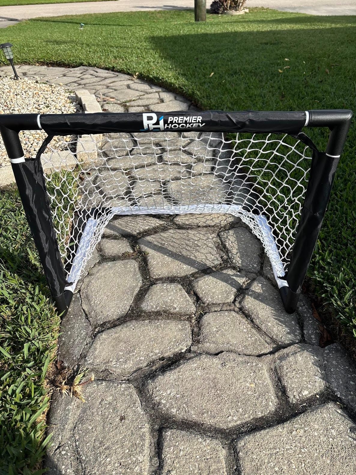 Premier Sports Kids Hockey Set - (4) Sticks, (2) Mini Goals, (1) Foam & (1) Standard Balls - Complete Beginner Set Ages 3-9 customer photo 2
