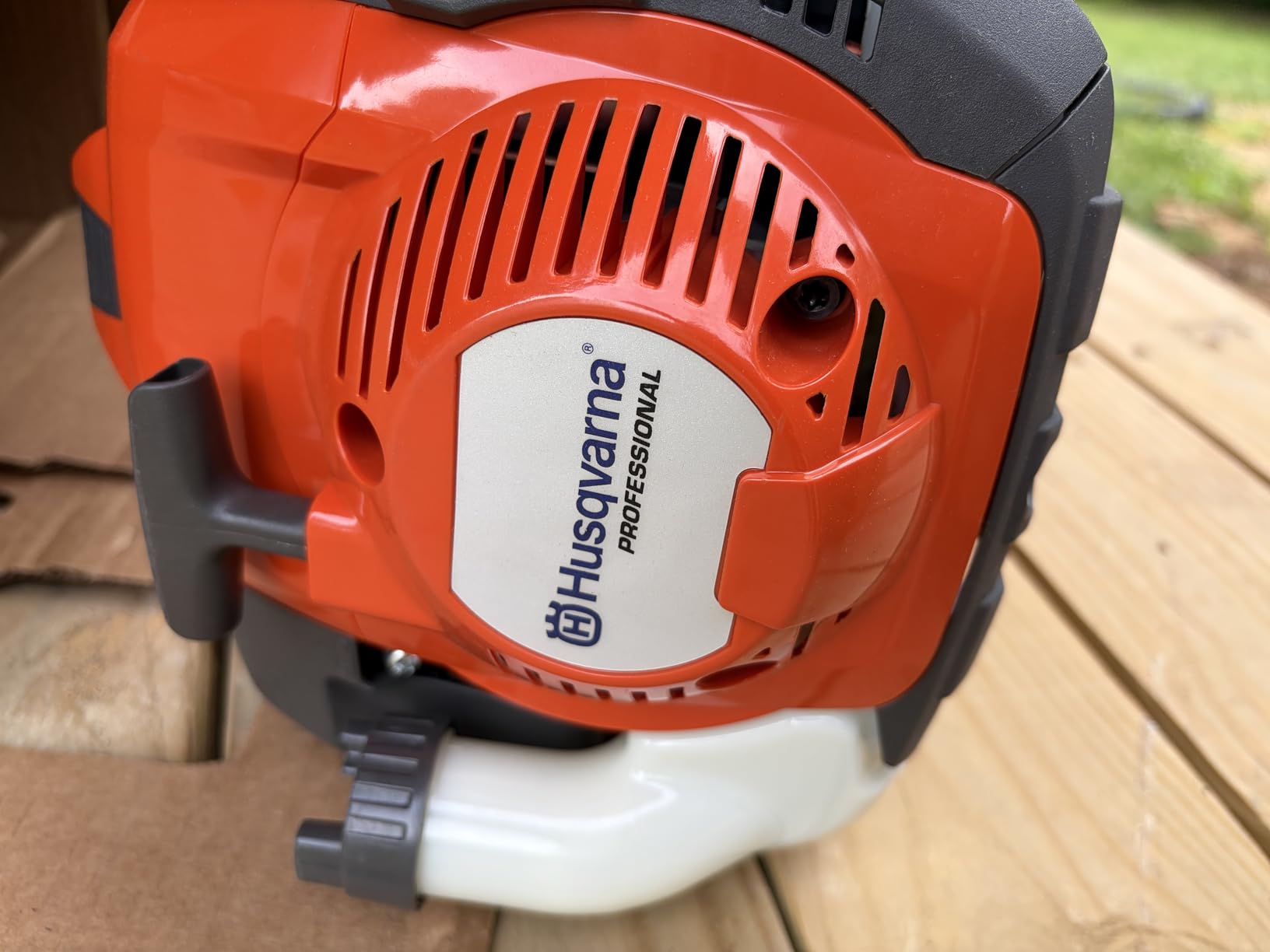 Husqvarna 525RX 25.4-cc 2-Cycle Straight Shaft Brush Cutter, Professional BrushCutter with T35 Tap n Go Trimmer Head customer photo 2