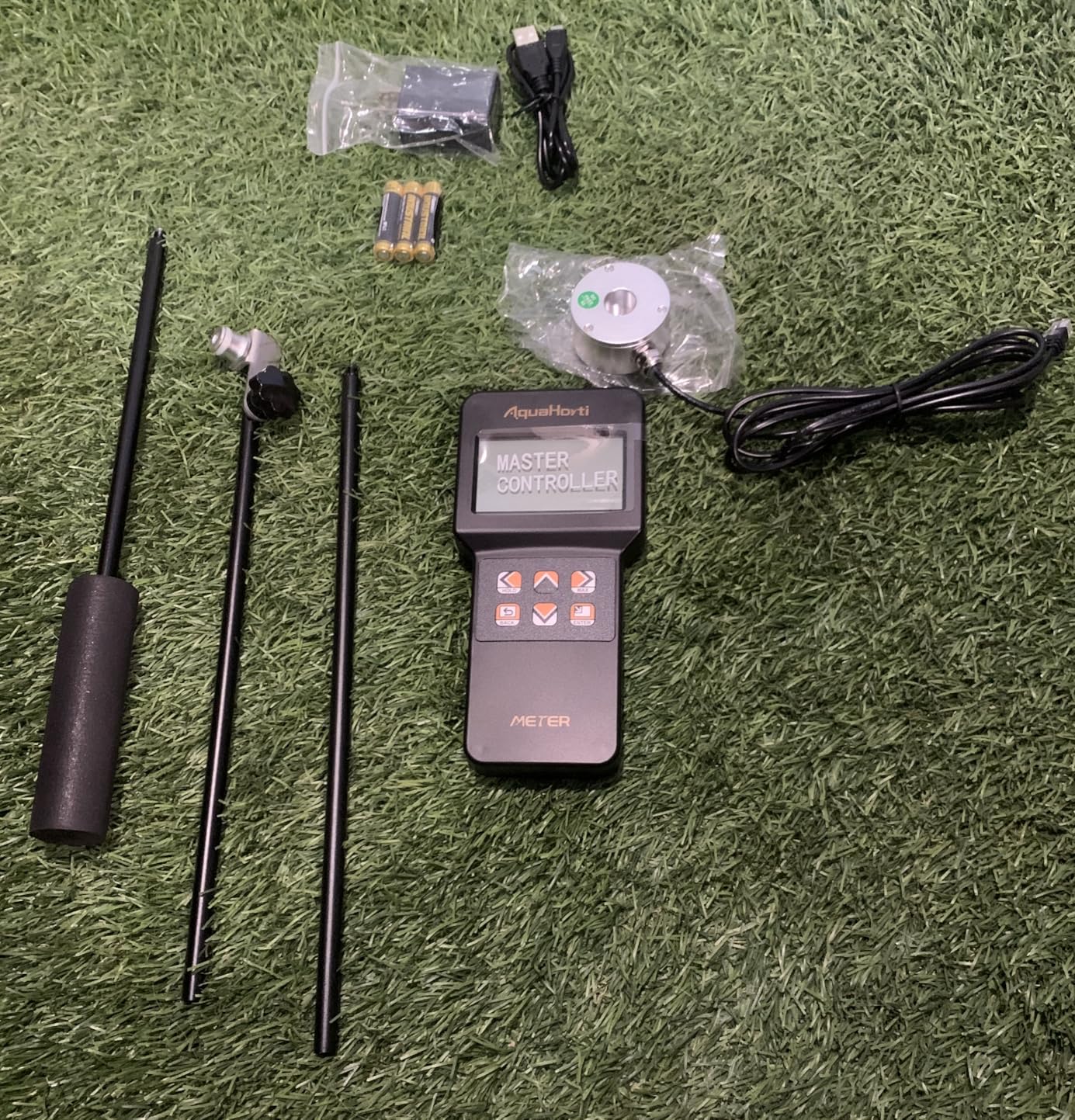 Full Spectrum PAR Meter Aquarium, 320-750nm, Test PPFD, UVA w/m². Waterproof Sensor, Show Blue Light PPFD Specially in LED Aquarium Light. Record Historical PAR | UVA customer photo 1