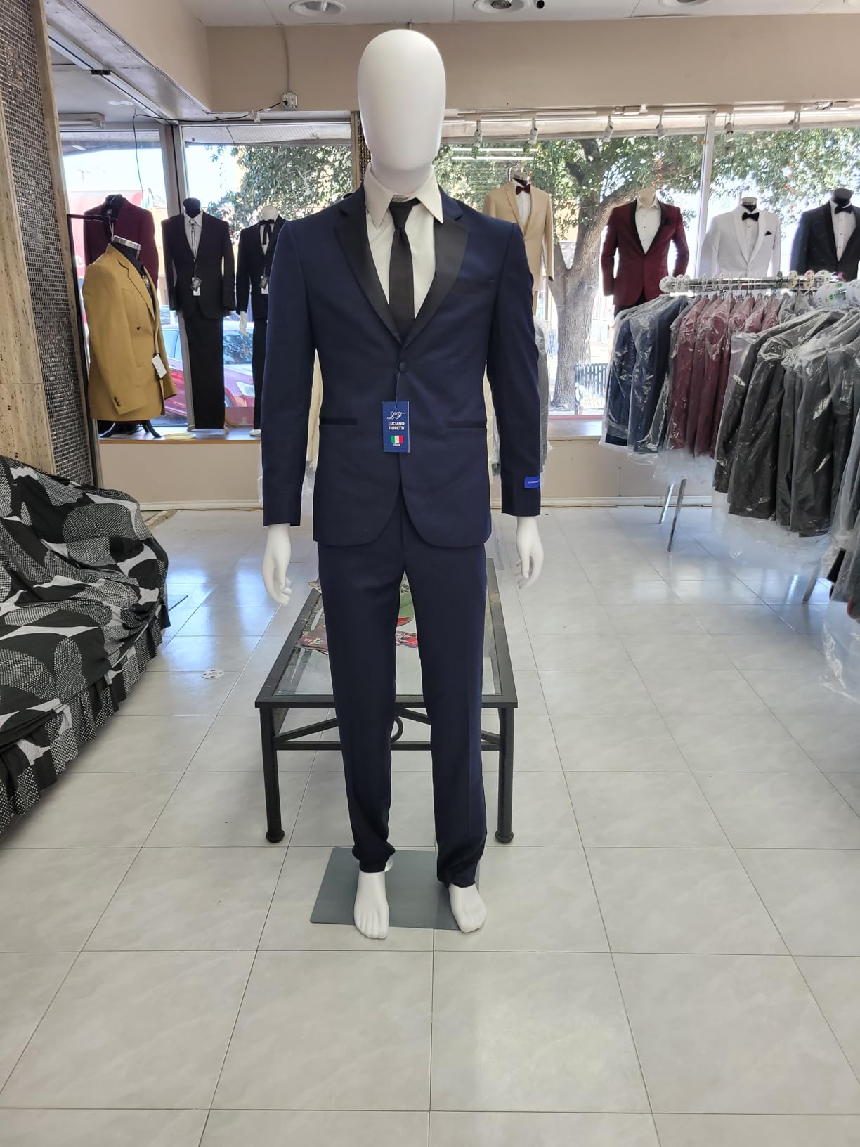ZENY Male Form Mannequin Full Body with Adjustable Posture, 73 Inches Male Mannequin Model Stand for Retail Clothing Shops, Black customer photo 1