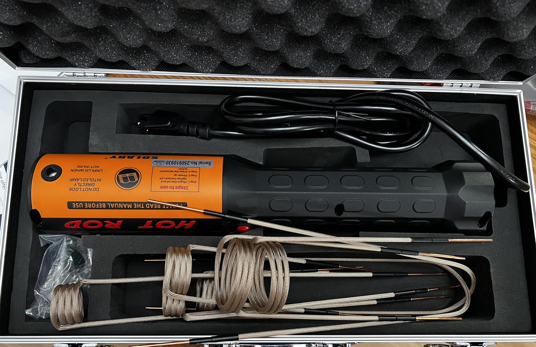 Solary Magnetic Induction Heater Bolt Removal, 1200W 110V Heat Induction Tool for Rusty Bolts & Frozen Nuts, Nut Buster Tool with 8 Coils & Case customer photo 2