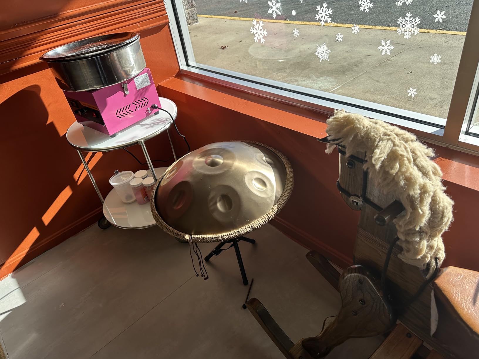 Handpan Drum - 22-Inch 12-Note D Kurd 440Hz - Hand Tuning Handpan - Includes Soft Bag, Mallets, Stand, Note Stickers, Cleaning Cloth - Artist Performance Video customer photo 2
