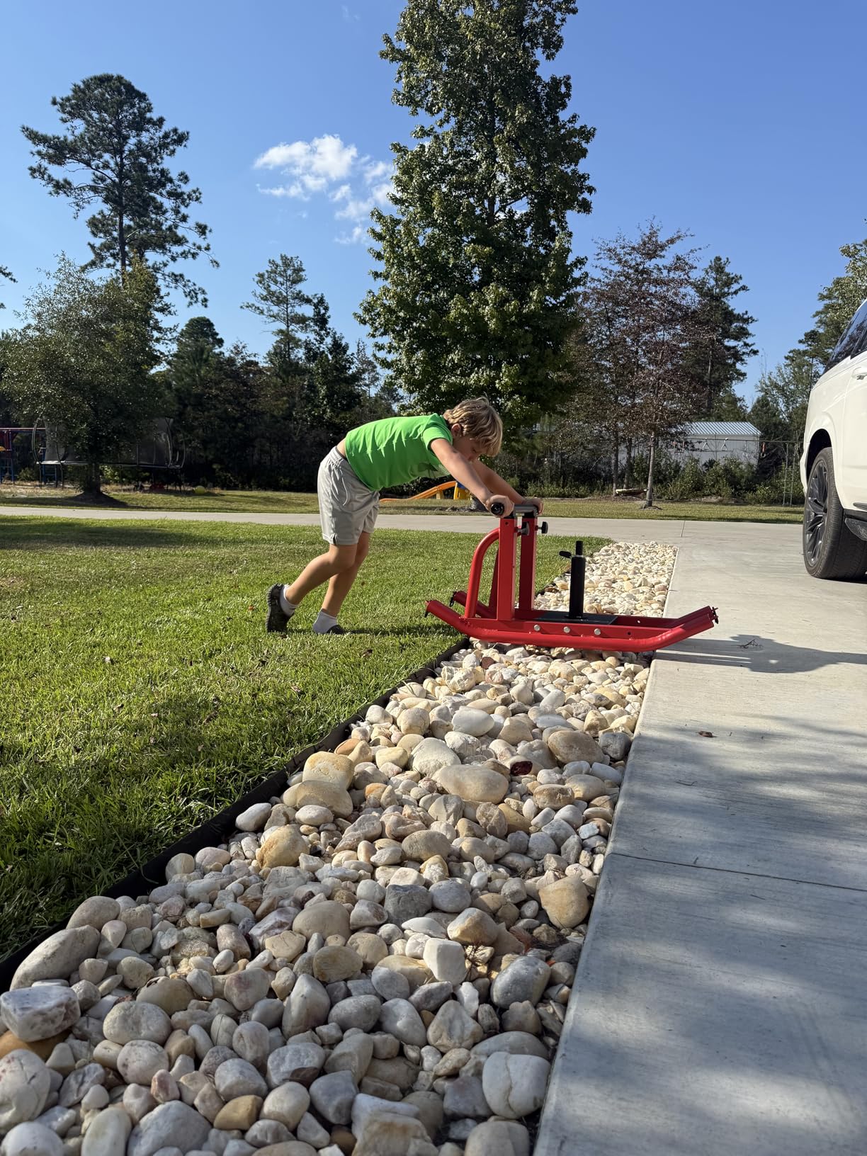 Weight Sled, Heavy-Duty Push Pull Sled with Adjustable Height Handle customer photo 1