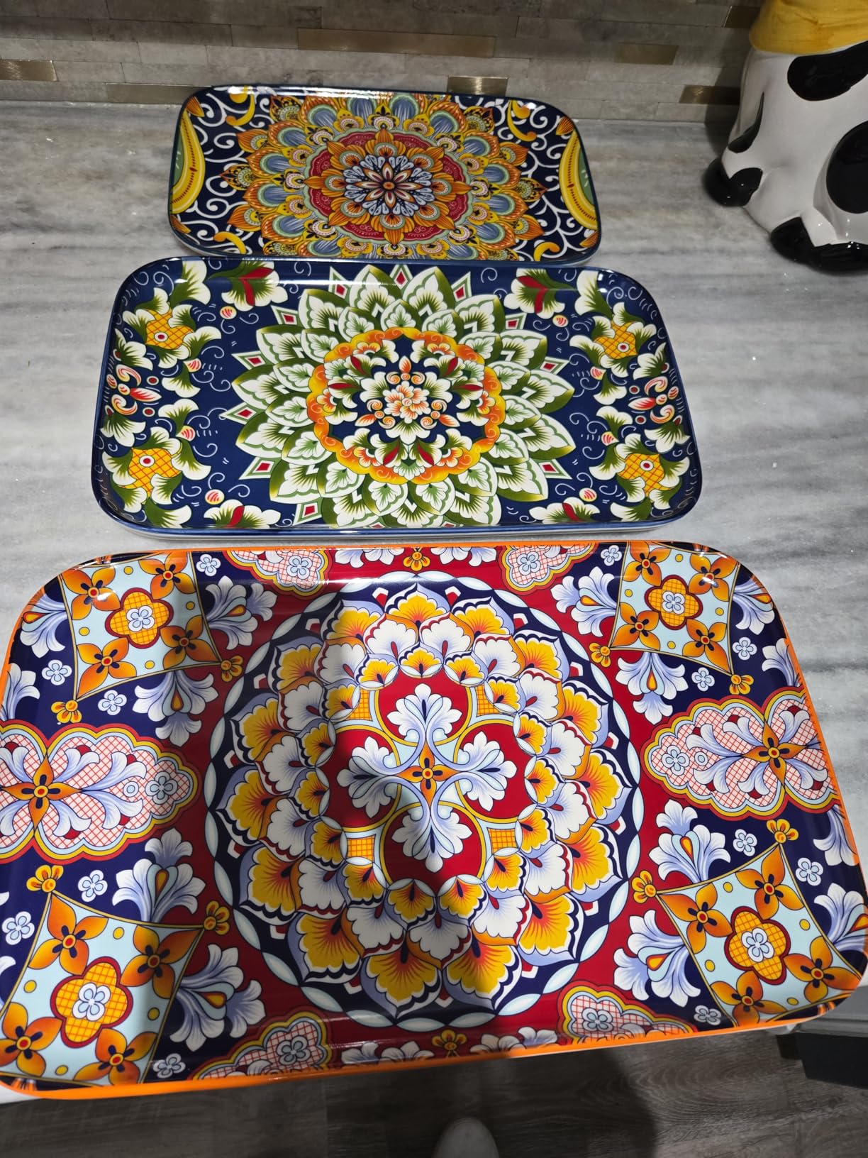 vancasso Serving Platters Set of 3, 16
