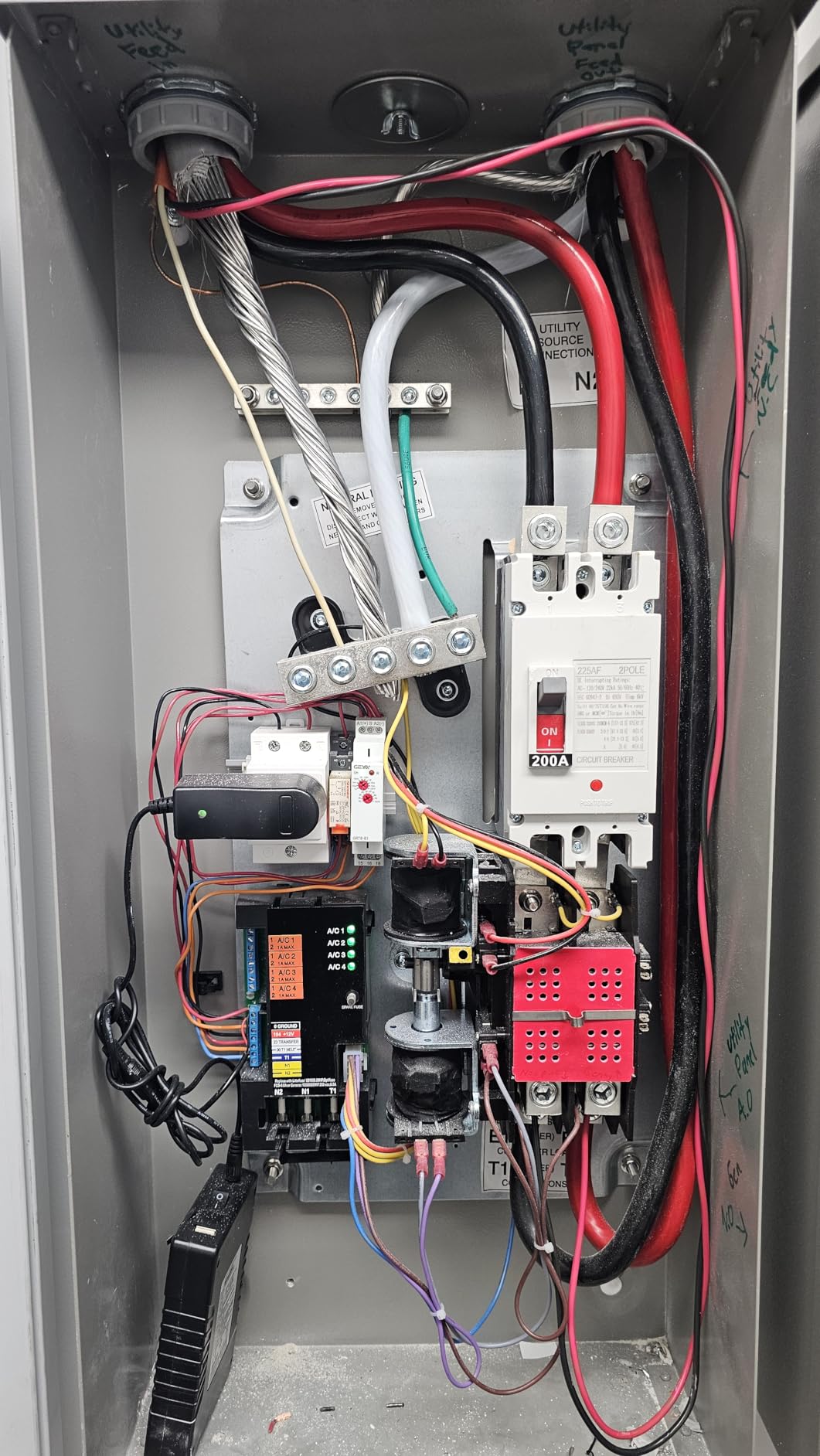 200 Amp Automatic Transfer Switch w/Power Management Replacement for Generac RXSW200A3, NEMA 3R Aluminum Enclosure for Indoor and Outdoor Use, Compatible with Evolution or Nexus Generator Controllers customer photo 1