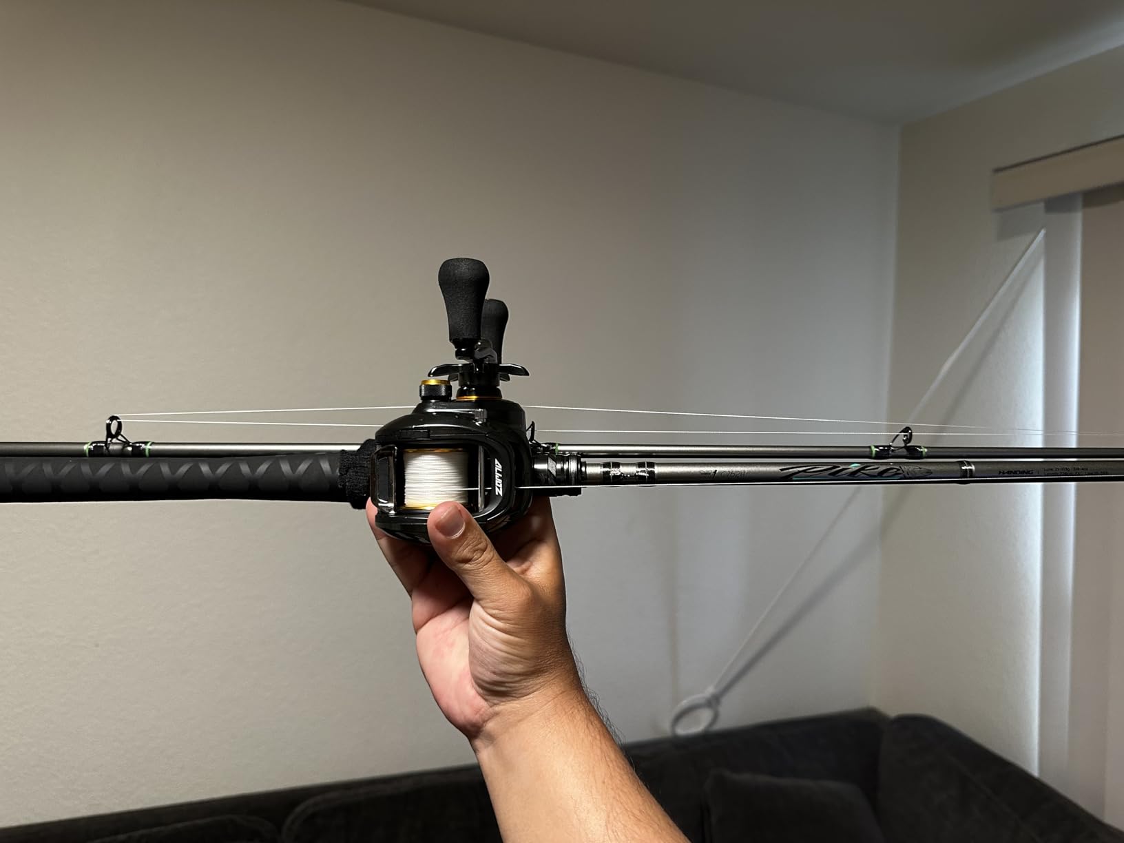HANDING M1 Pike Heavy Fishing Rod Musky Rod 2-Piece Casting Rod with 30+24T Carbon Seaguide RA Guides Extended EVA Handle and Cork Base for Northern Pike Muskie Catfish Striped Bass Snook Skipjack customer photo 2