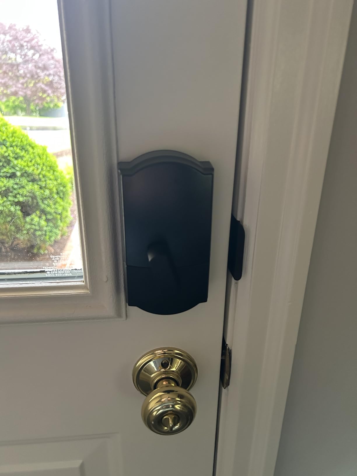 Schlage Arrive Smart Wi-Fi Deadbolt Lock with Keypad, Keyless Entry Front Door Lock, App Control, Alexa and Google Home Compatible, Satin Nickel, BE459WB CAM 619 customer photo 2